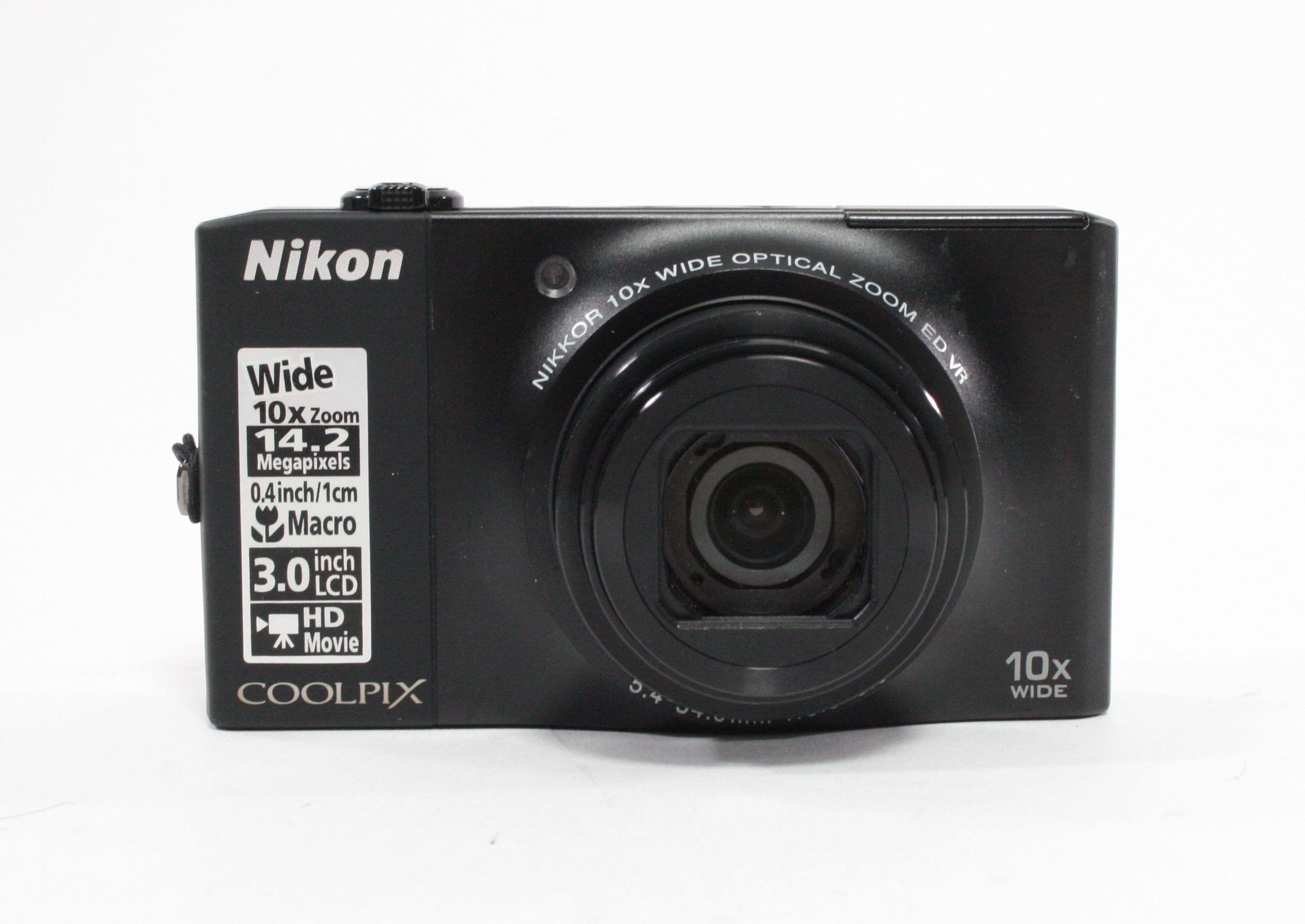 Nikon Coolpix S8000 Digital Camera 10x Zoom 14.2mp