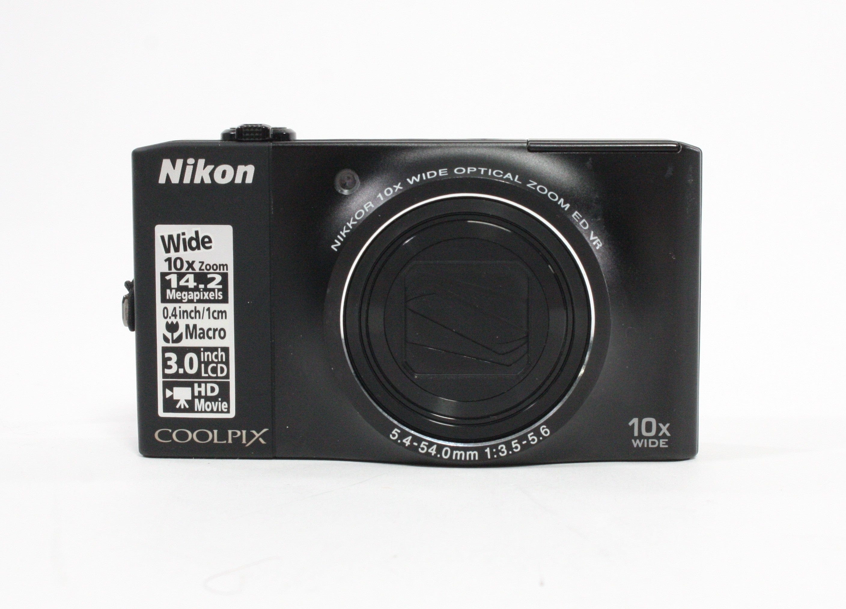 Nikon Coolpix S8000 Digital Camera 10x Zoom 14.2mp