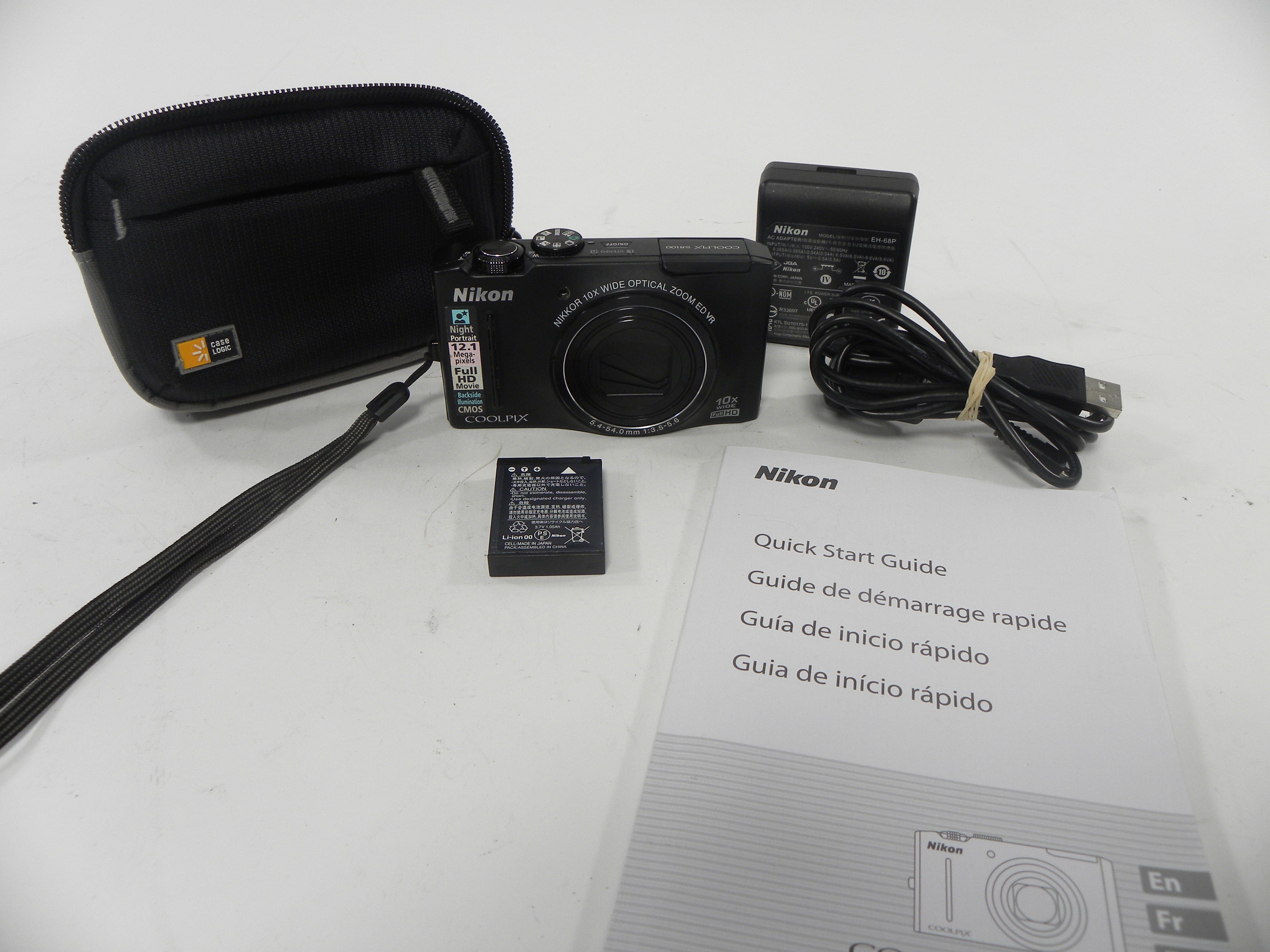 Nikon Coolpix S8100 12.1mp Digital Camera