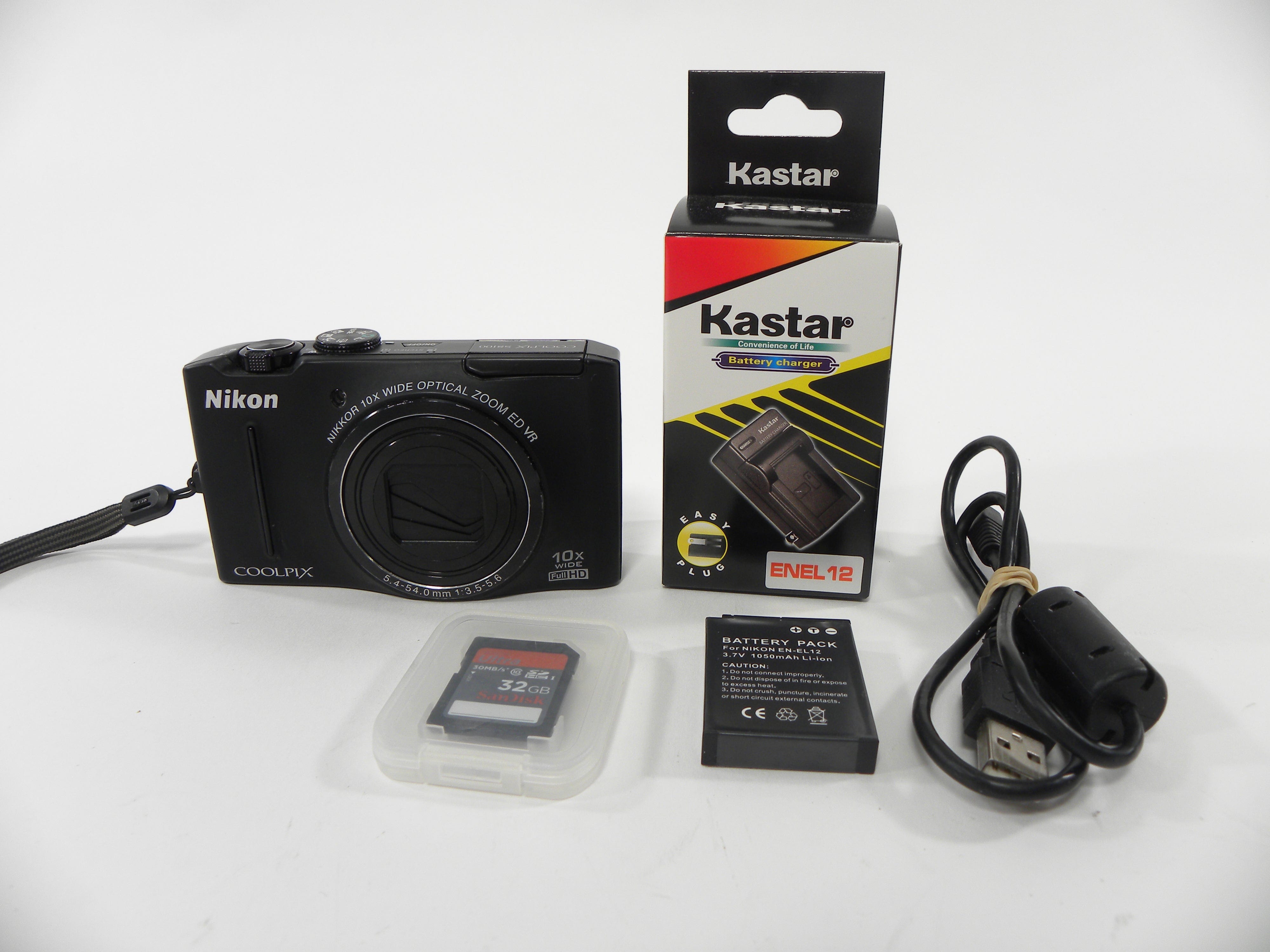 Nikon Coolpix S8100 12.1mp Digital Camera