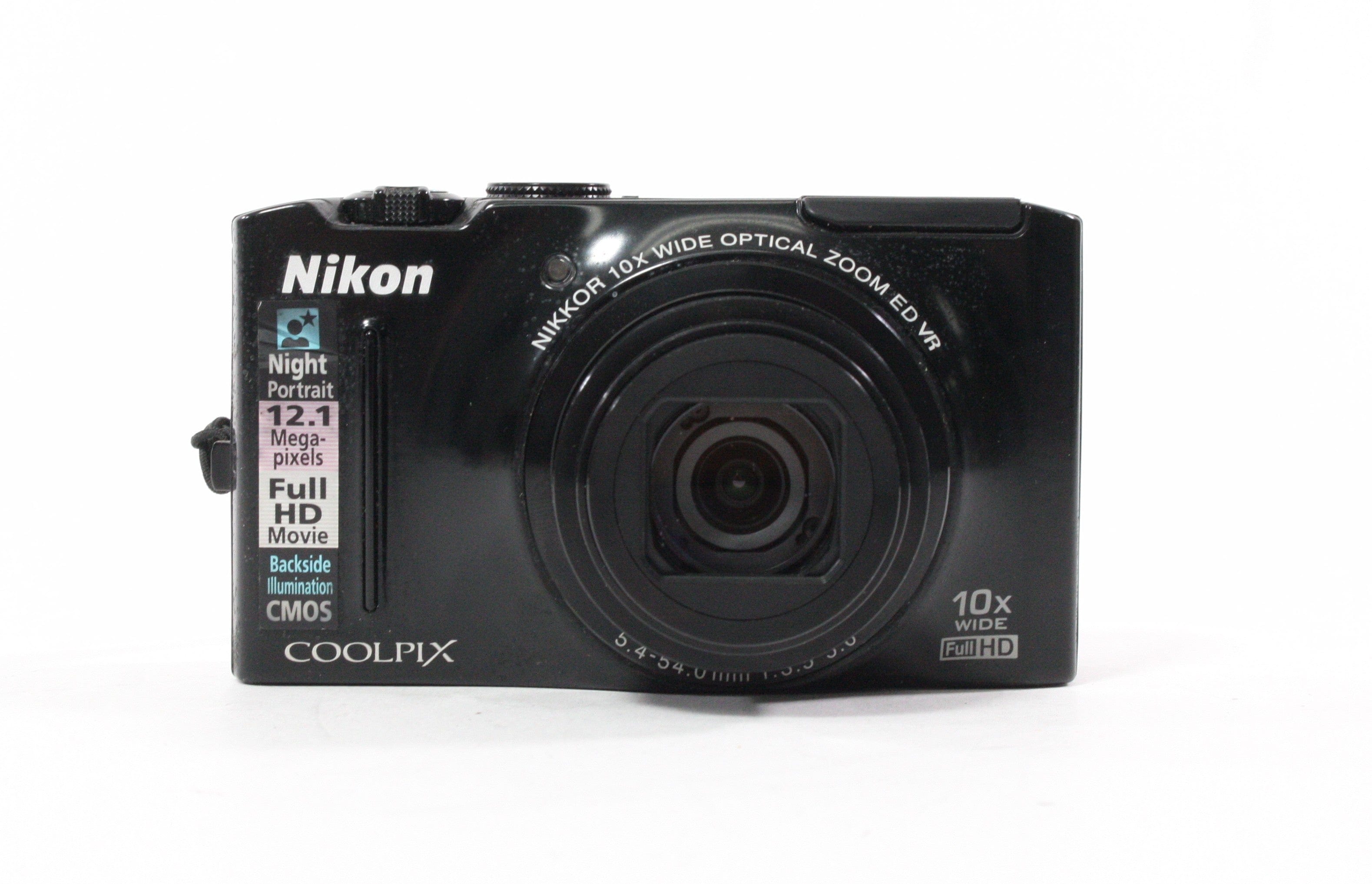 Nikon Coolpix S8100 Point-and-Shoot Digital Camera 10x Zoom 12.1mp