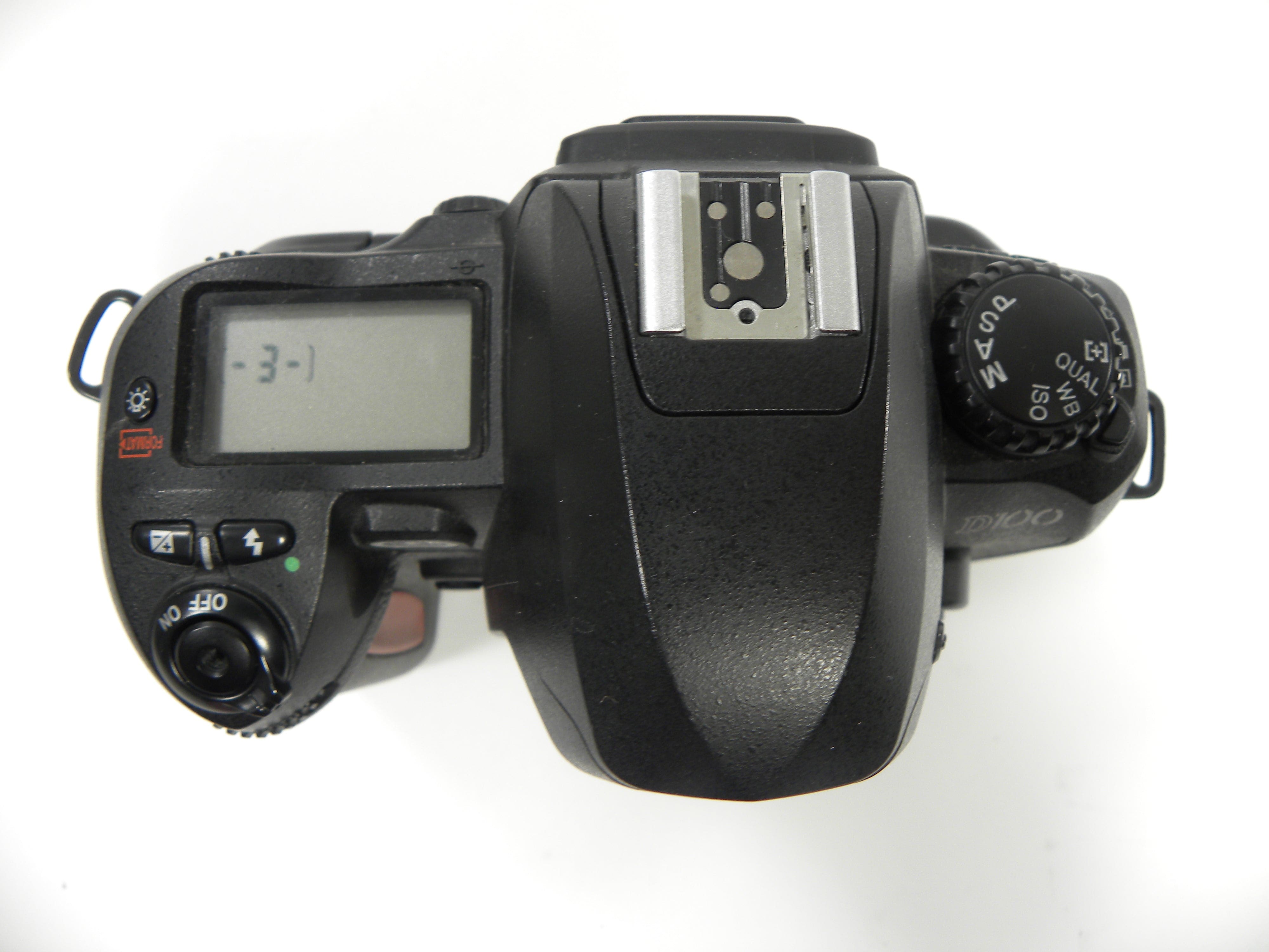 Nikon D100 6.1mp Digital SLR Body Only Shutter Ct. N/A