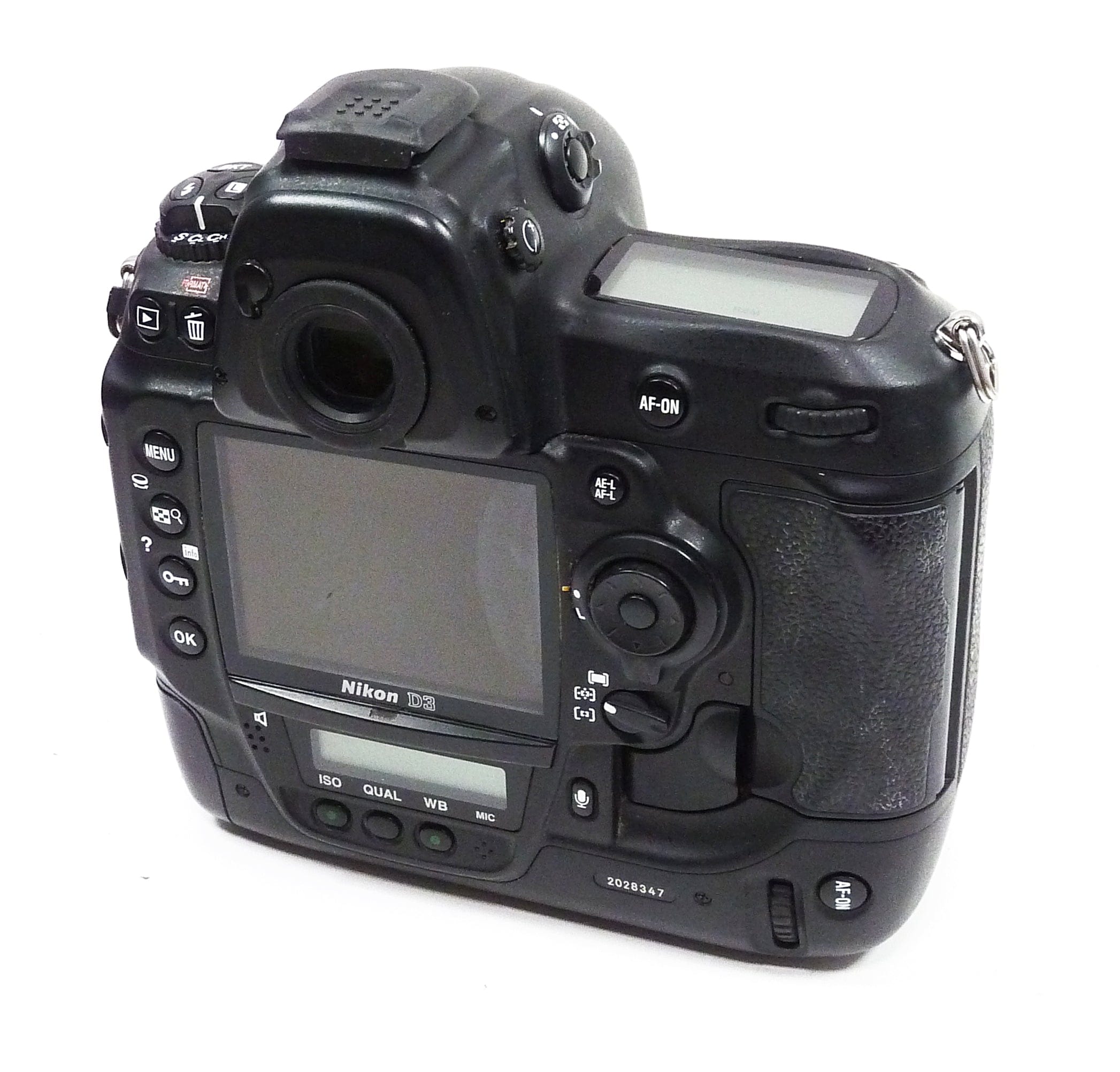 Nikon D3 DSLR Camera Body with a Shutter Count of 33,923