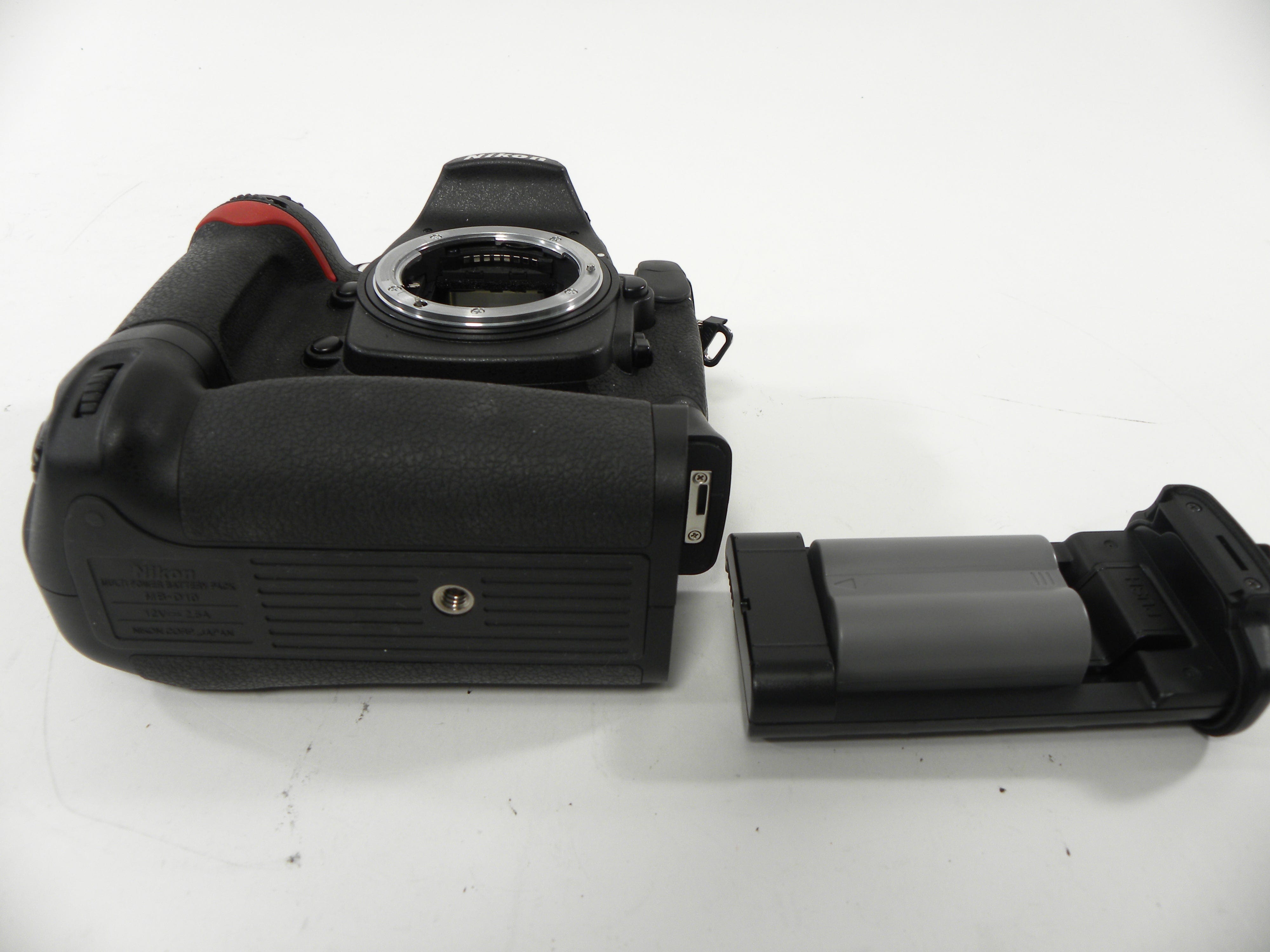 Nikon D300 12.3mp Digital SLR Body w/MB-D10 Grip Shutter Ct. 2,301