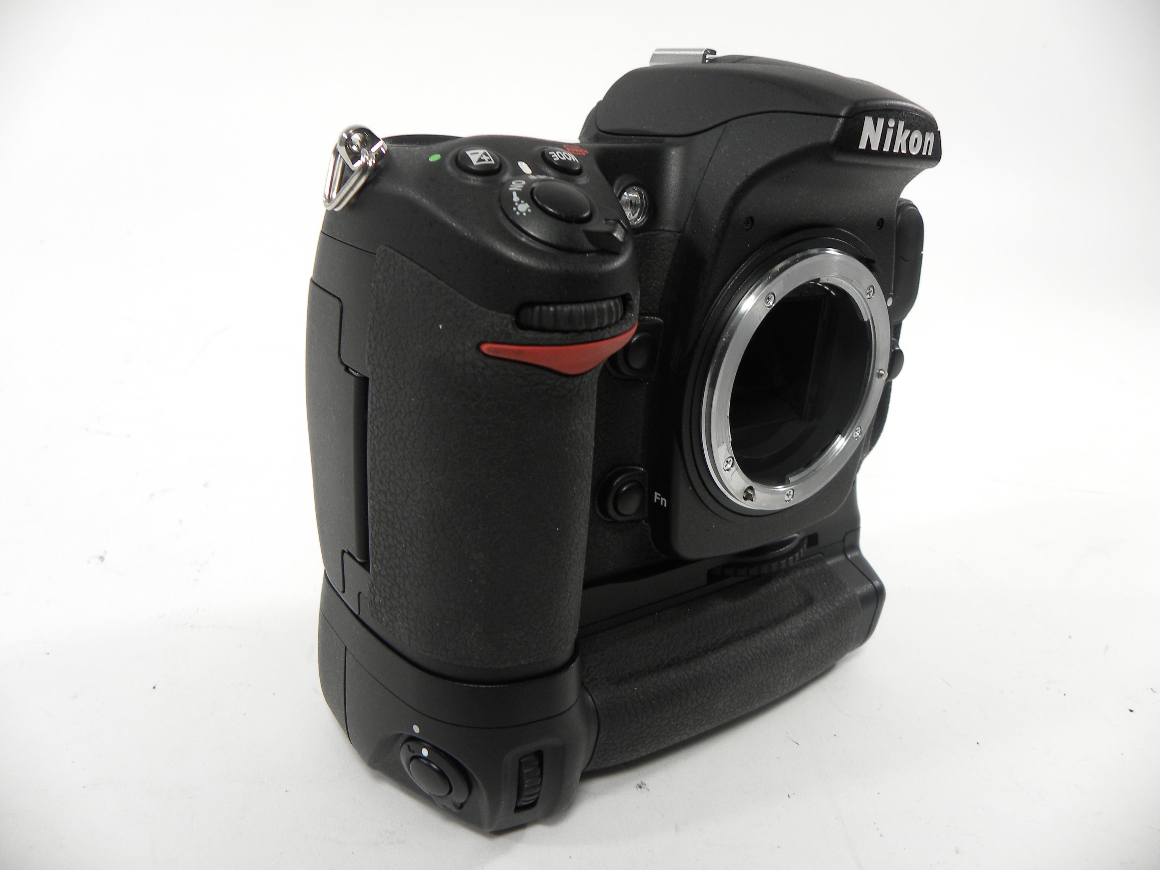 Nikon D300 12.3mp Digital SLR Body w/MB-D10 Grip Shutter Ct. 2,301