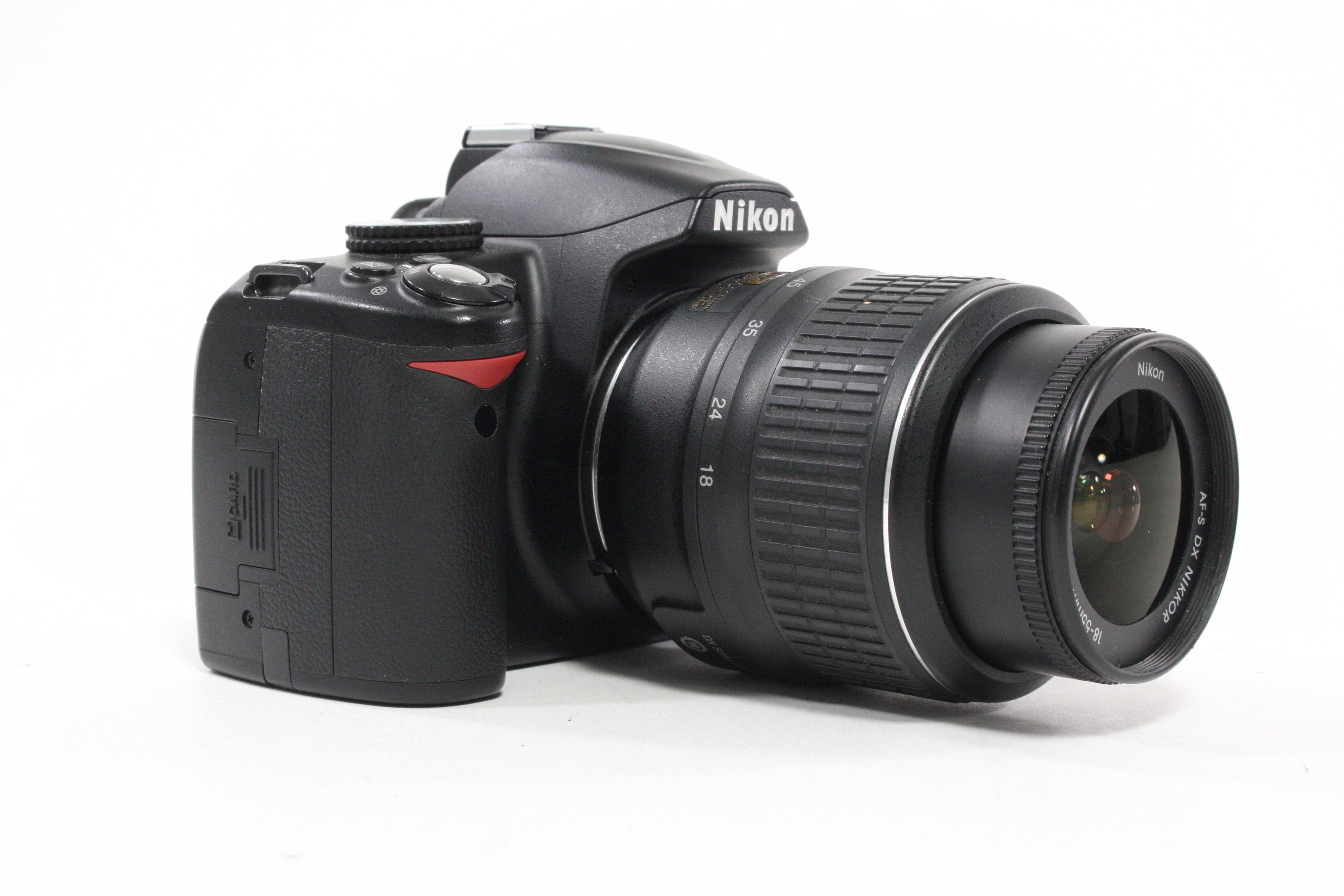 Nikon D3000 Digital SLR Camera with 18-55mm f/3.5-5.6G Lens Shutter Count 7,528