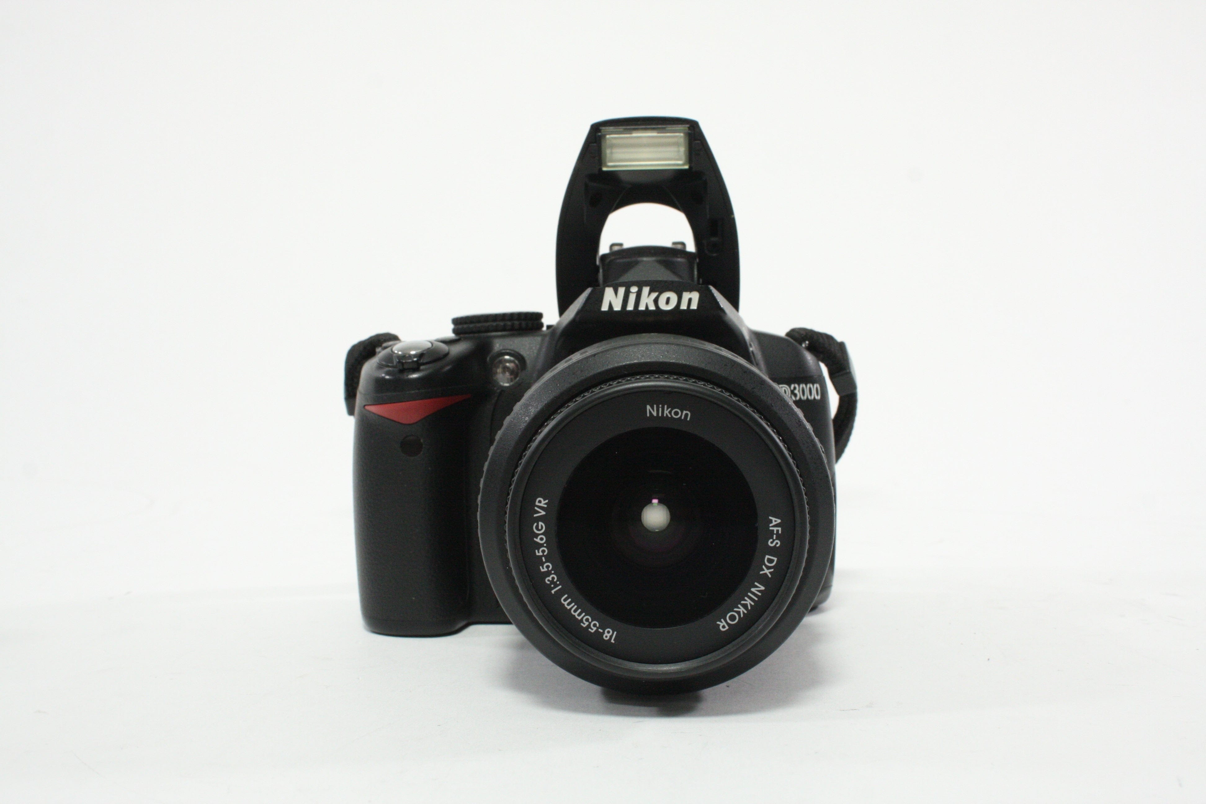Nikon D3000 DSLR Camera with 18-55mm f/3.5-5.6G VR Lens with a Shutter Count of 7,032