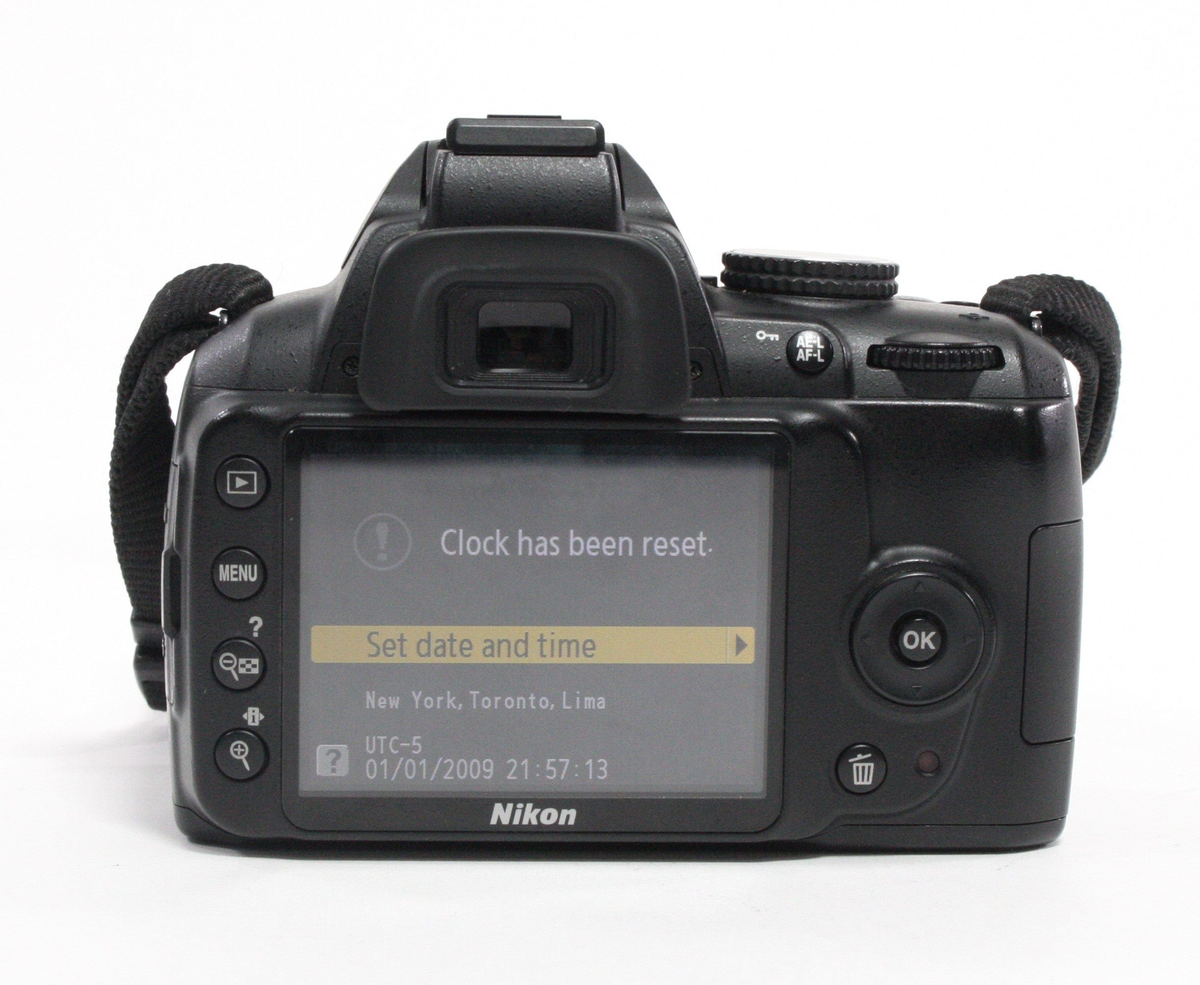 Nikon D3000 DSLR Camera with Shutter Count 6,569. Body Only.