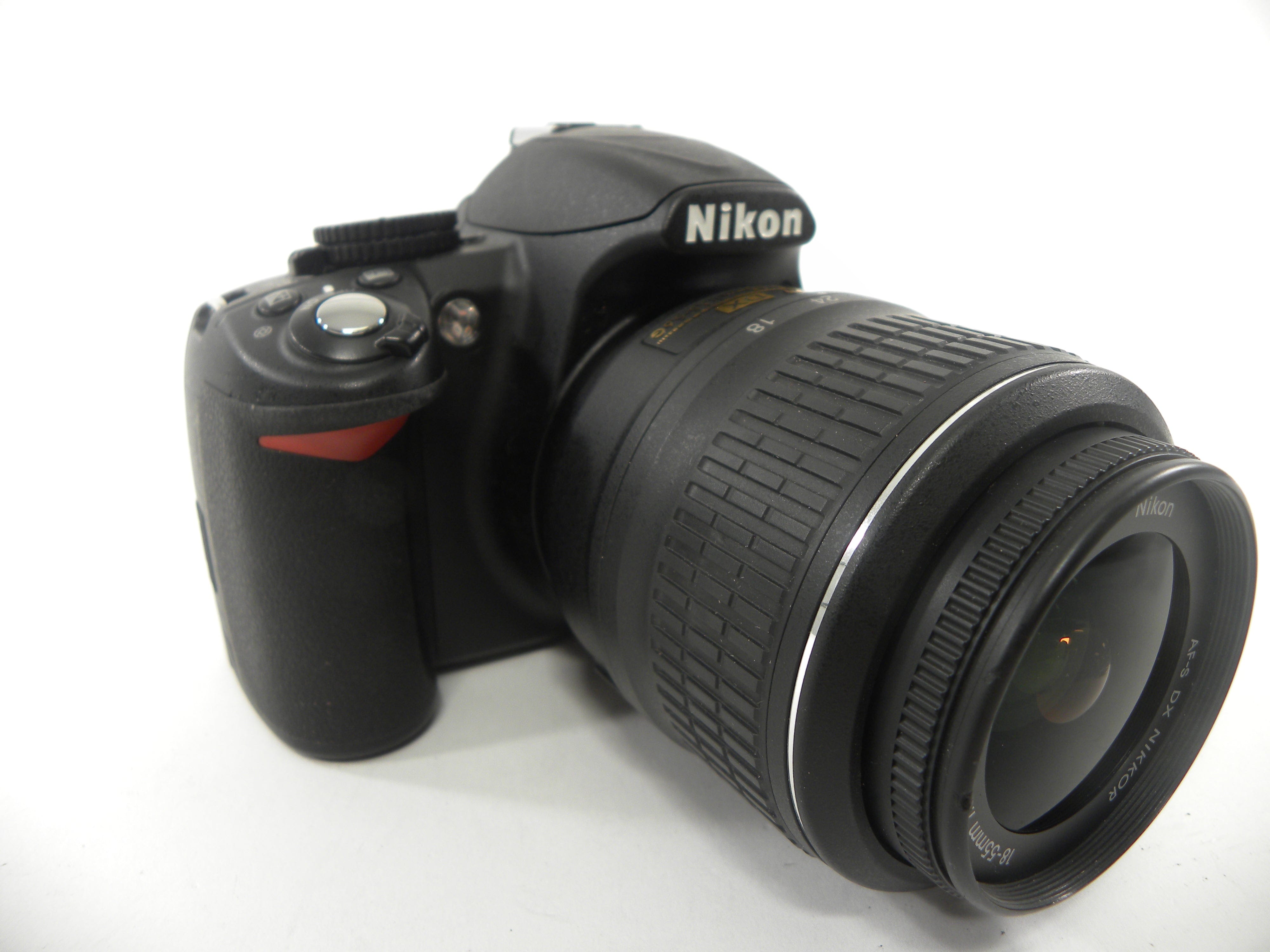 Nikon D3100 14.2mp Digital SLR w/AF-S 18-55 DX VR Shutter Ct. 5,751