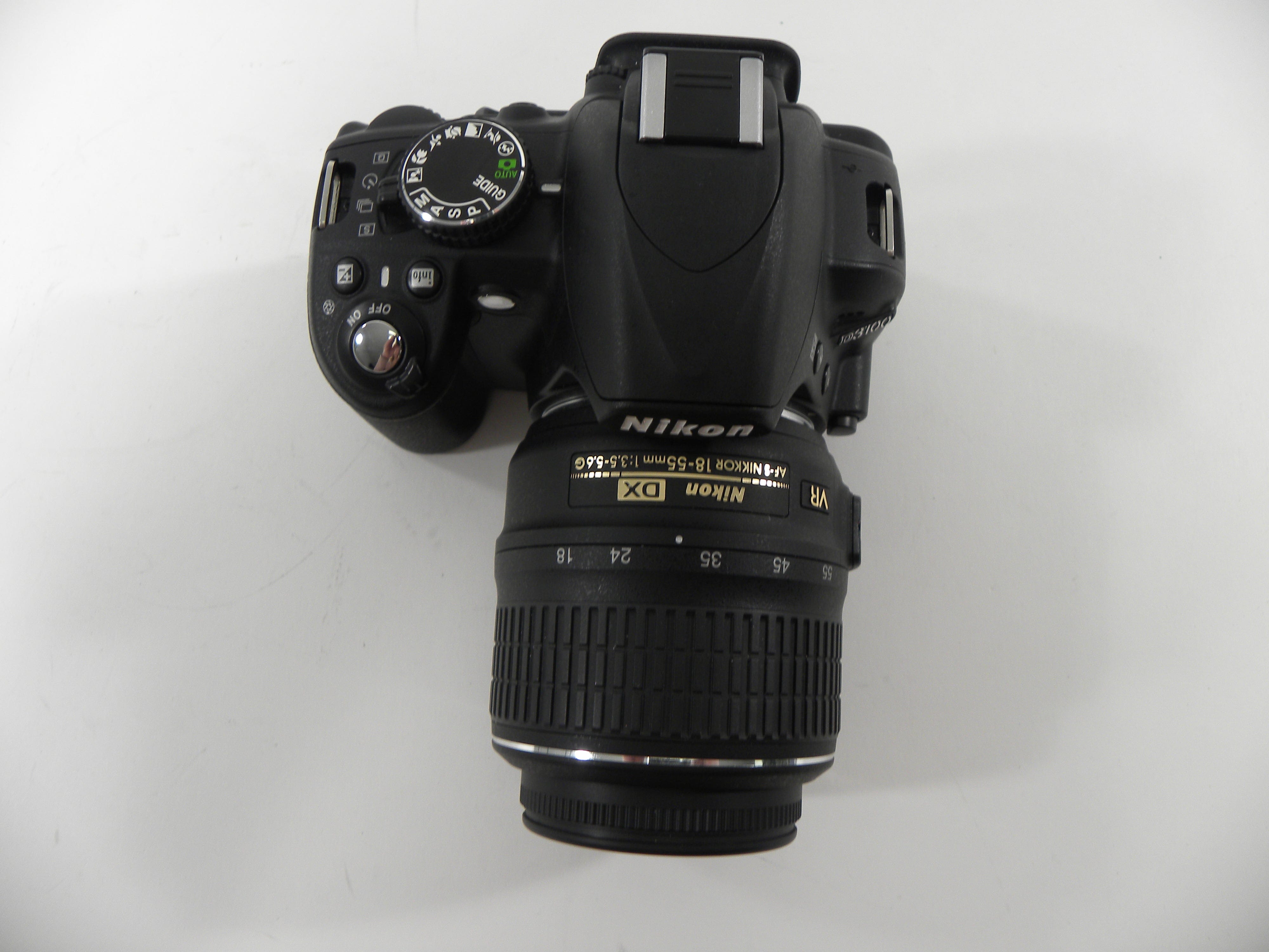 Nikon D3100 14.2mp Digital SLR w/AF-S Nikkor 18-55 DX VR Shutter Ct. 2,169
