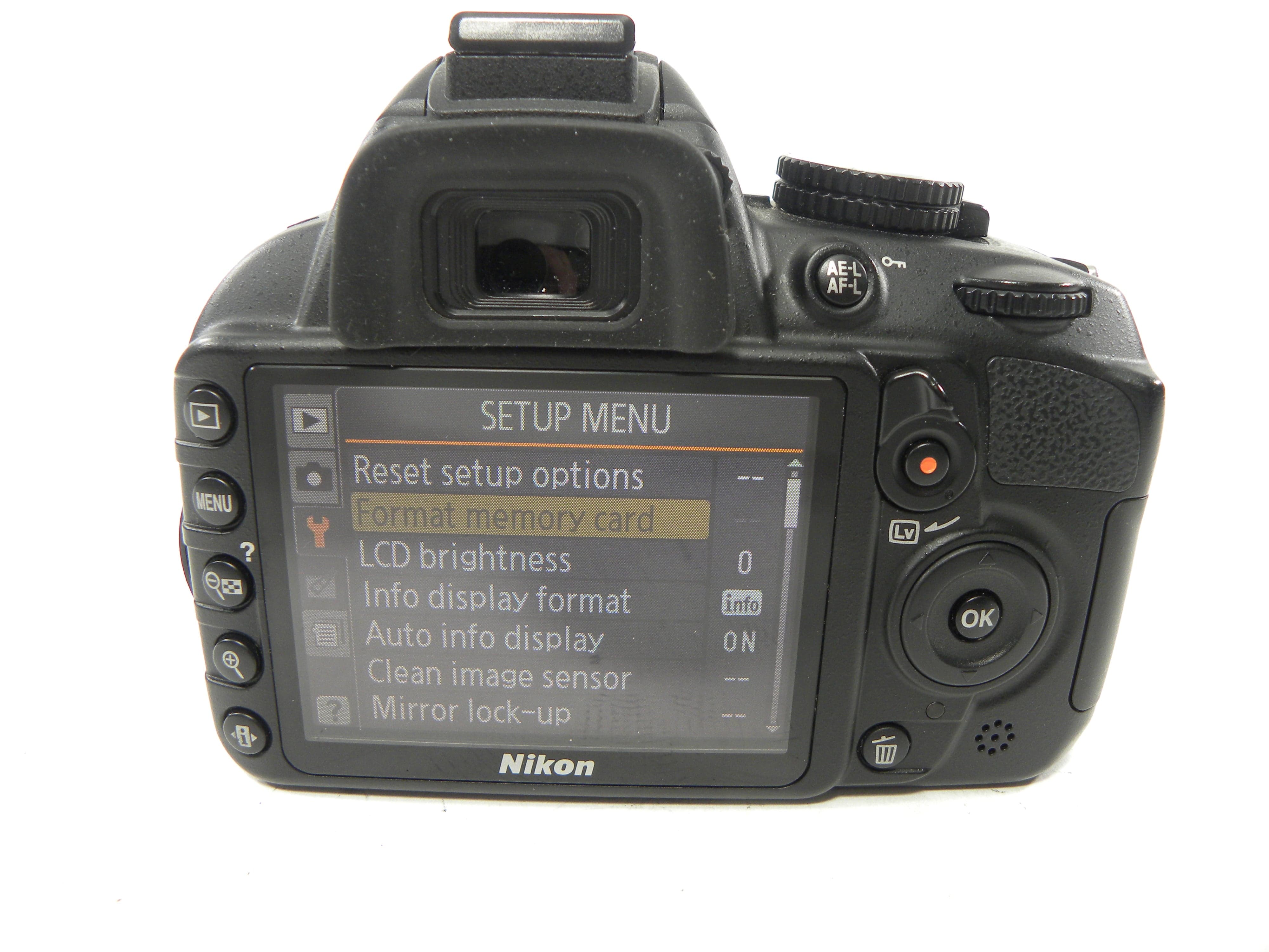 Nikon D3100 14mp Digital SLR w/AF-S Nikkor 18-55 f3.5-5.6G DX VR