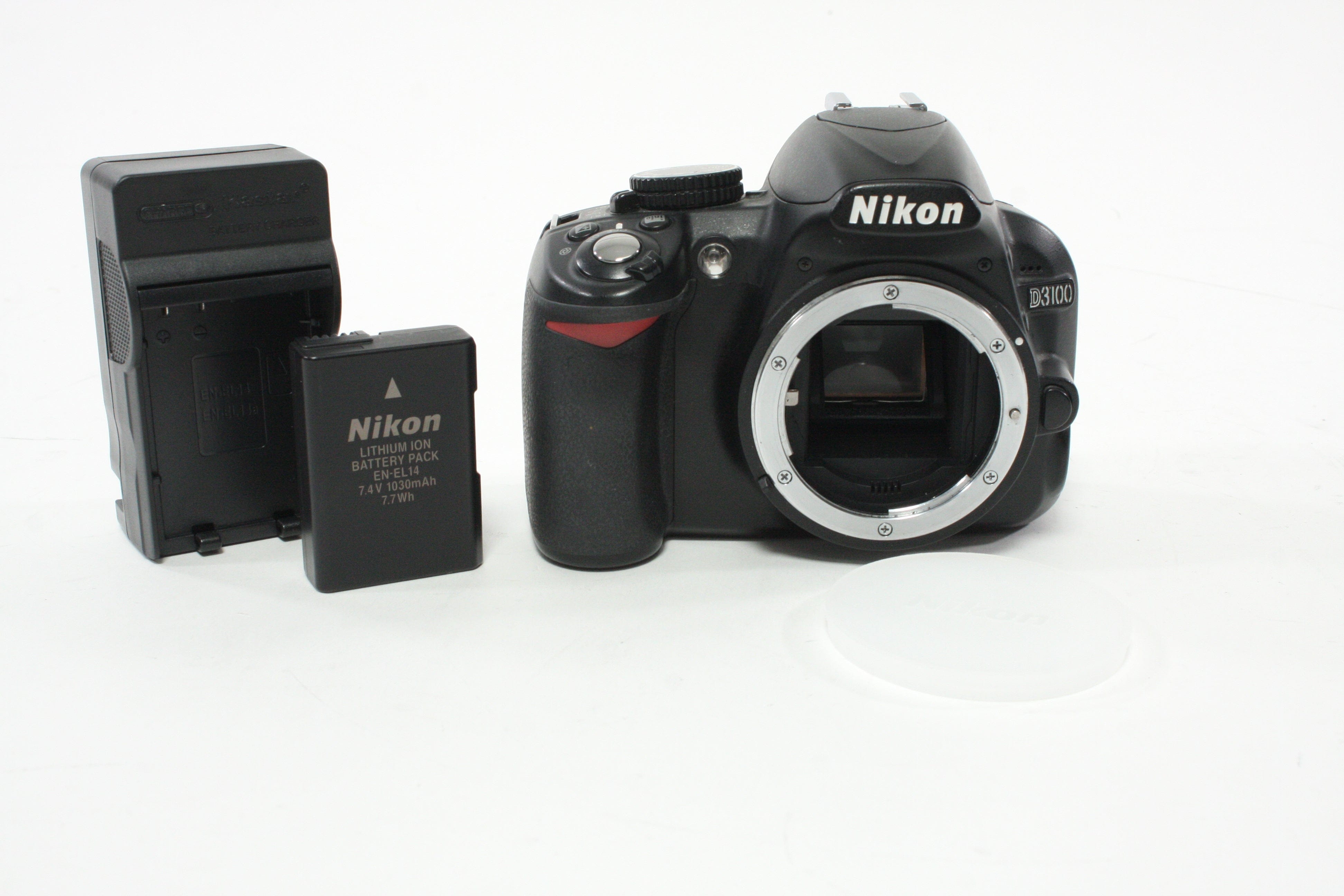 Nikon D3100 DSLR Camera Body with a Shutter Count of 11,461