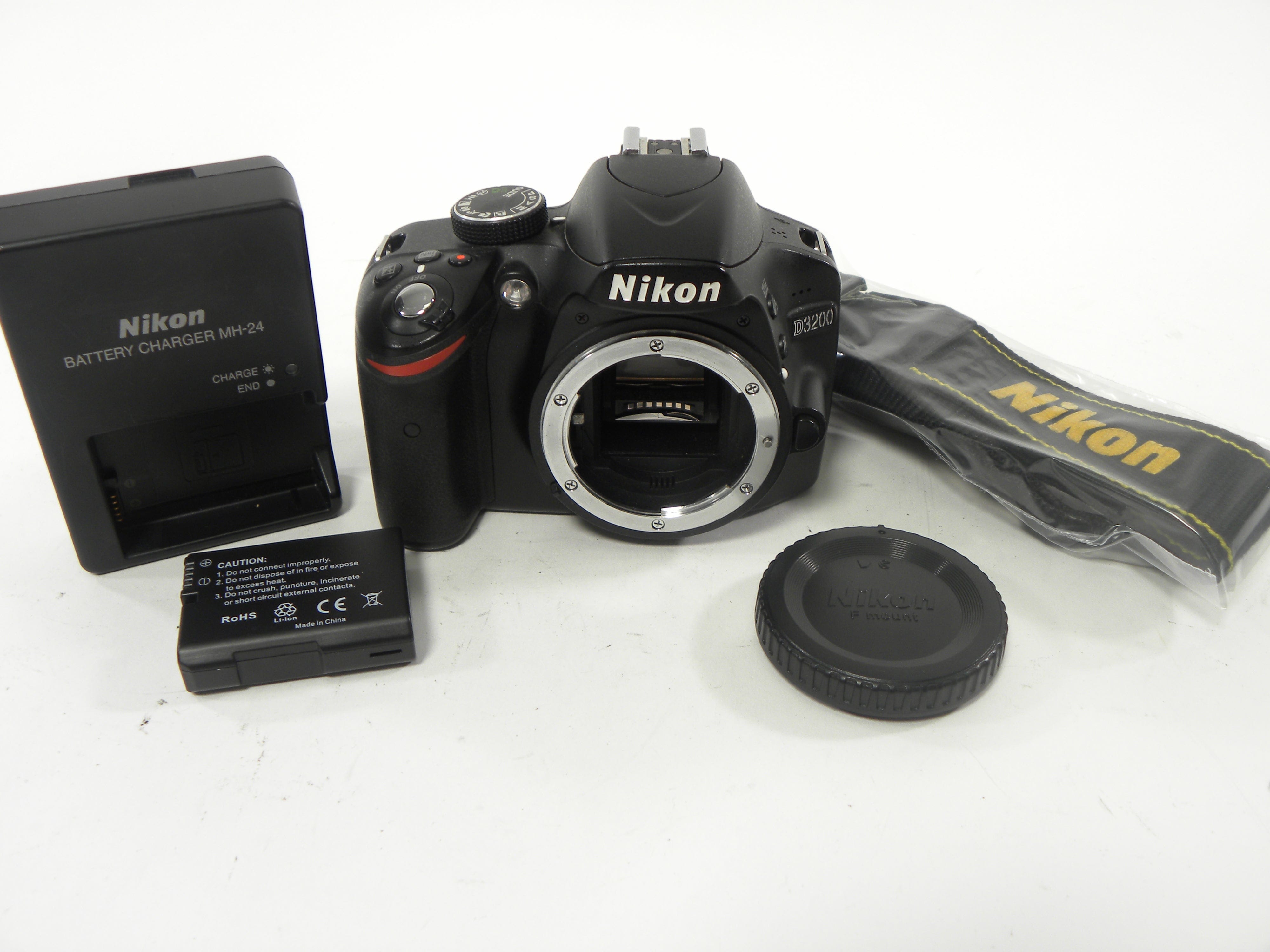 Nikon D3200 24.2mp Digital SLR Body only Shutter Ct. 46,515