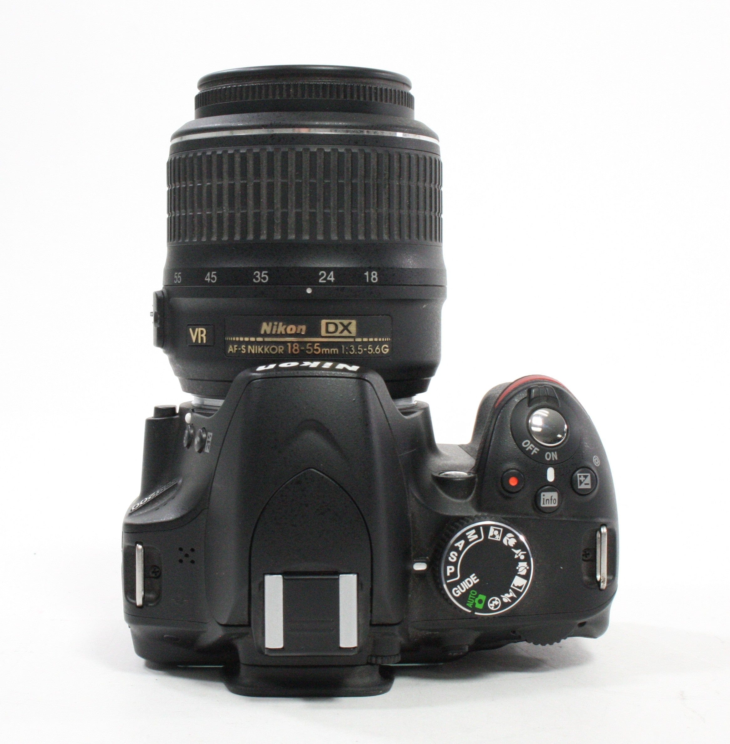 Nikon D3200 Digital SLR with 18-55mm f/3.5-5.6G Lens Shutter Count 355