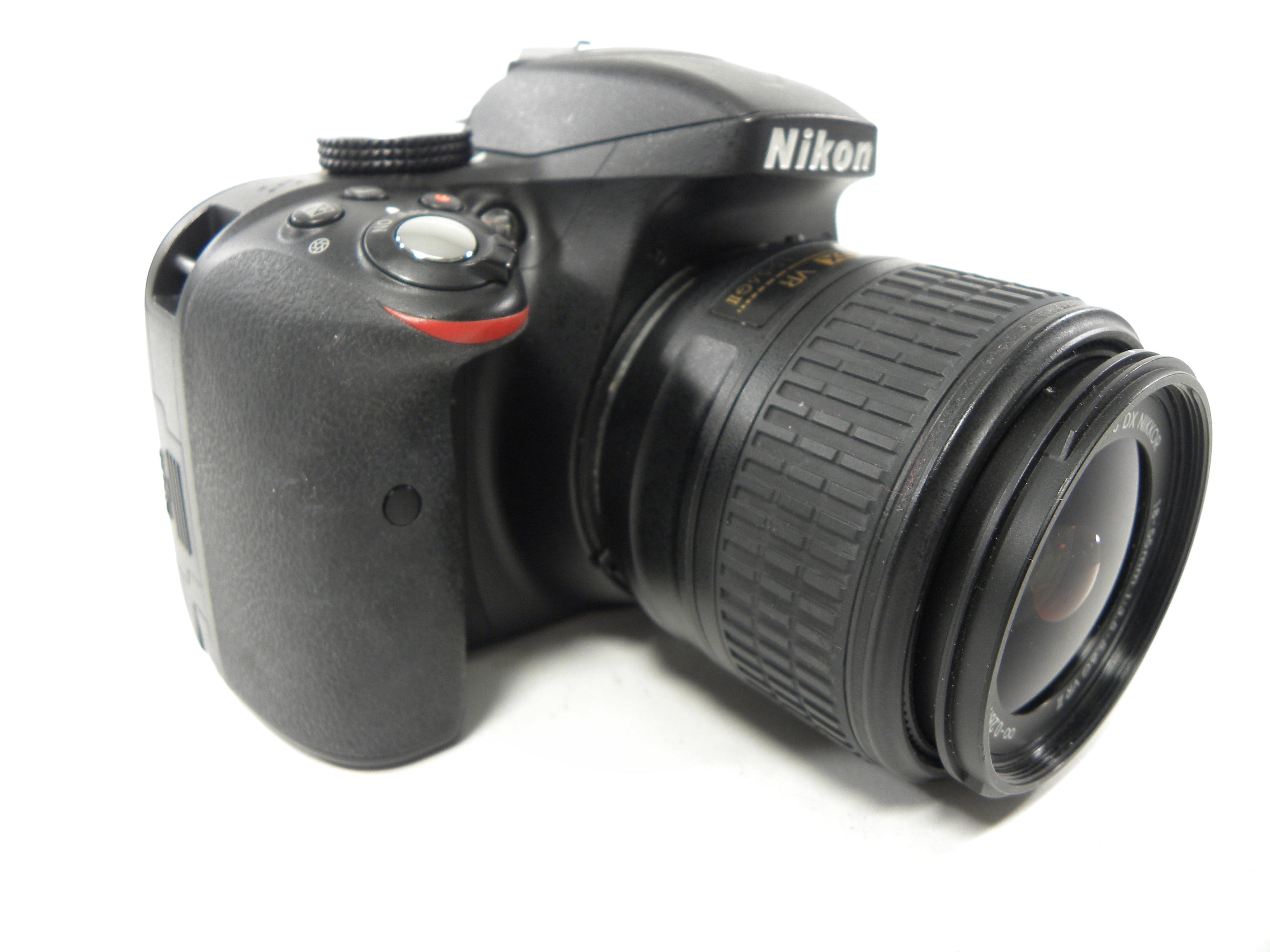 Nikon D3300 24.2mp Digital SLR w/AF-S 18-55 DX VR Shutter Ct. 18,606