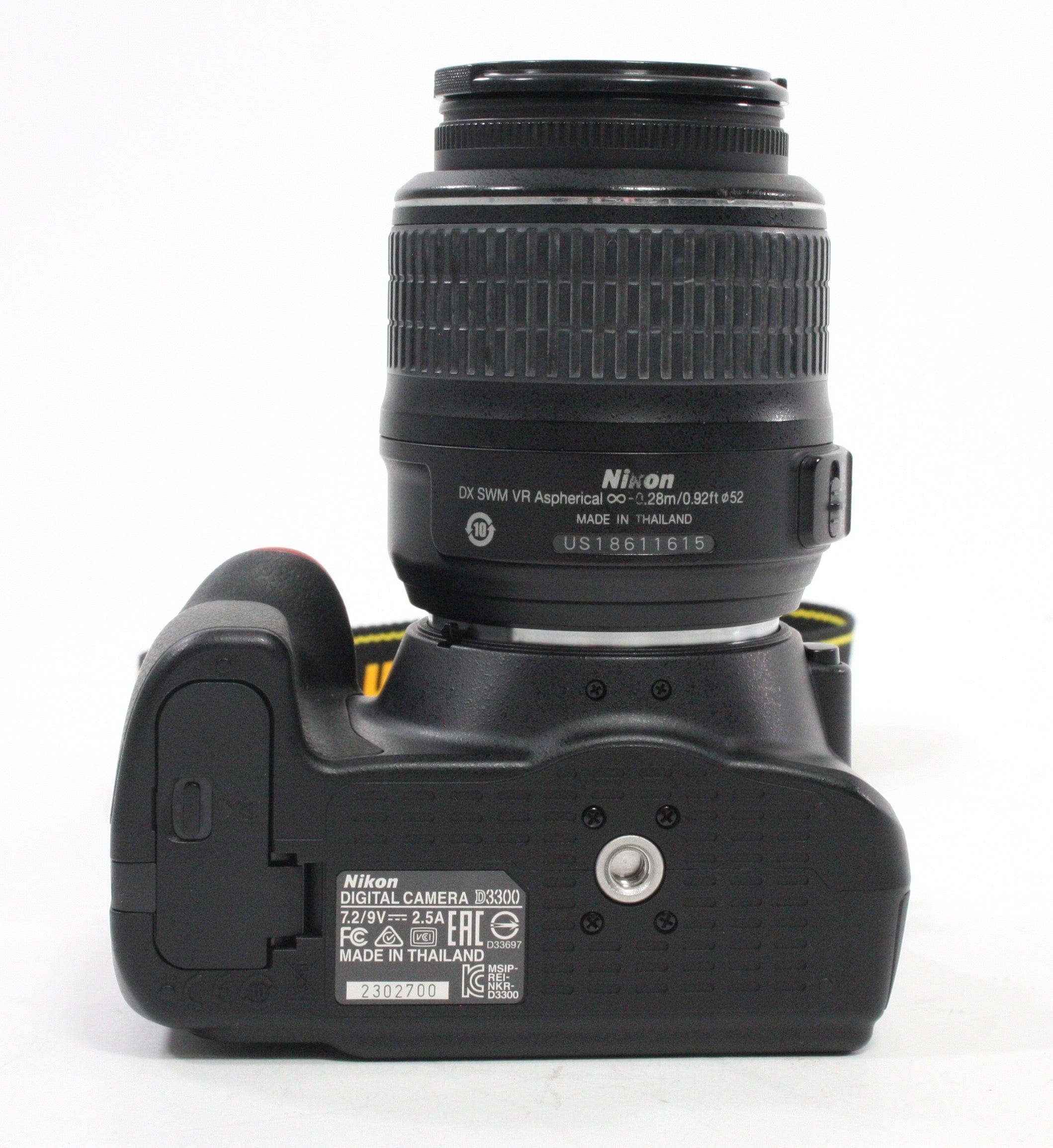 Nikon D3300 Digital SLR Camera with18-55mm f/3.5-5.6G VR Lens with Shutter Count ONLY 242