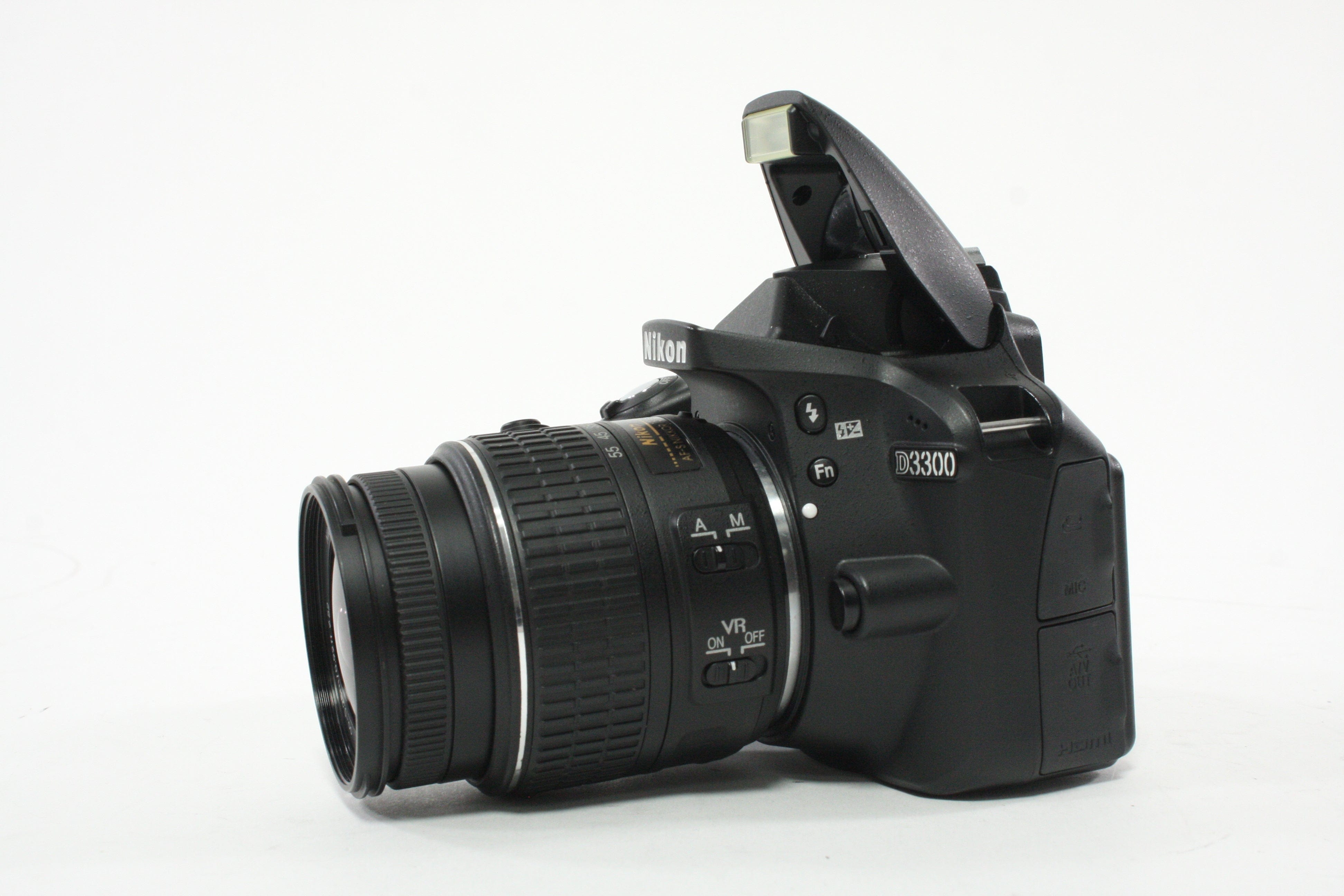 Nikon D3300 DSLR Camera with 18-55mm f/3.5-5.6G II VR DX AF-S Lens with a Shutter Count of 5,244