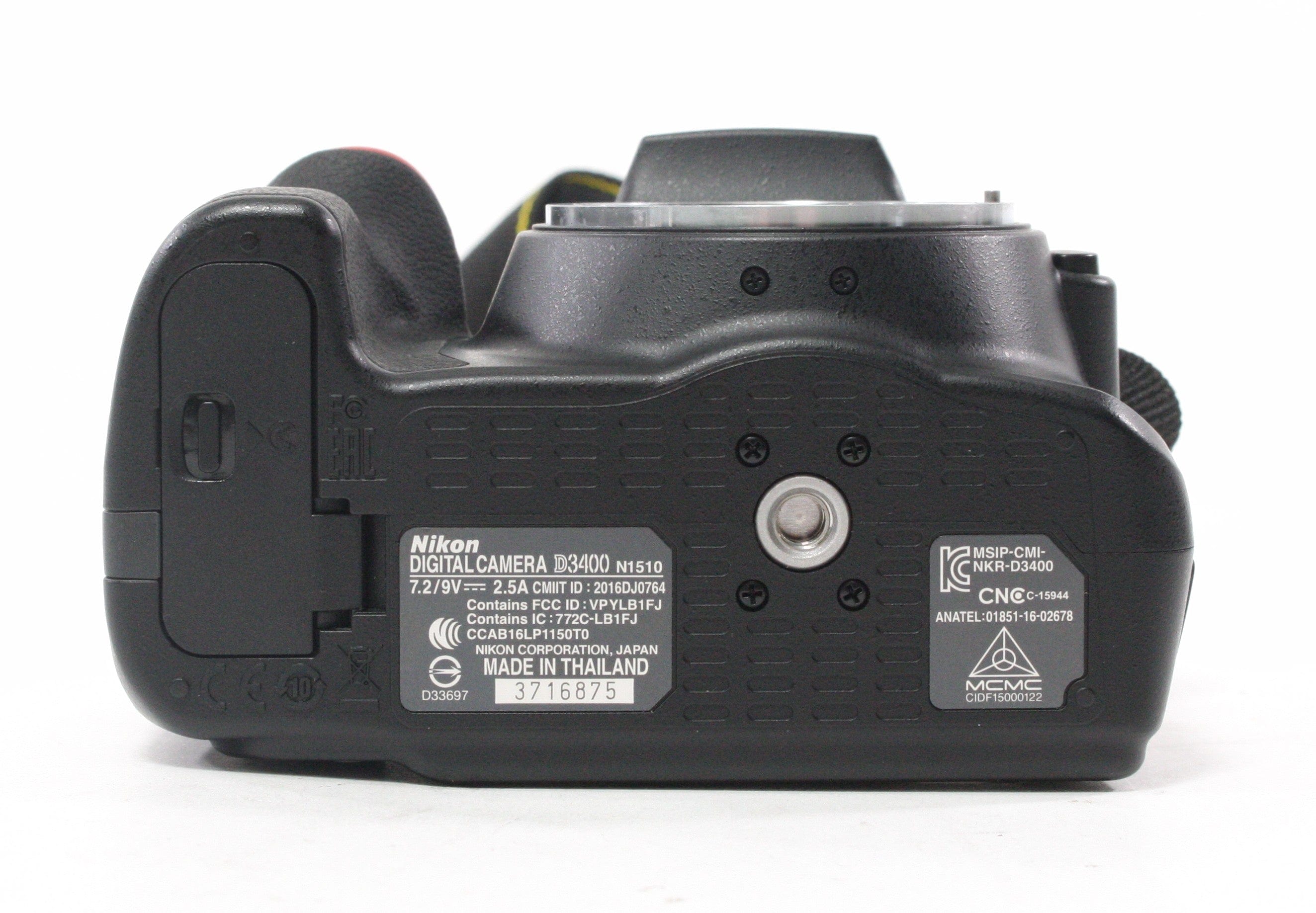 Nikon D3400 with 18-55mm f/3.5-5.6 G lens