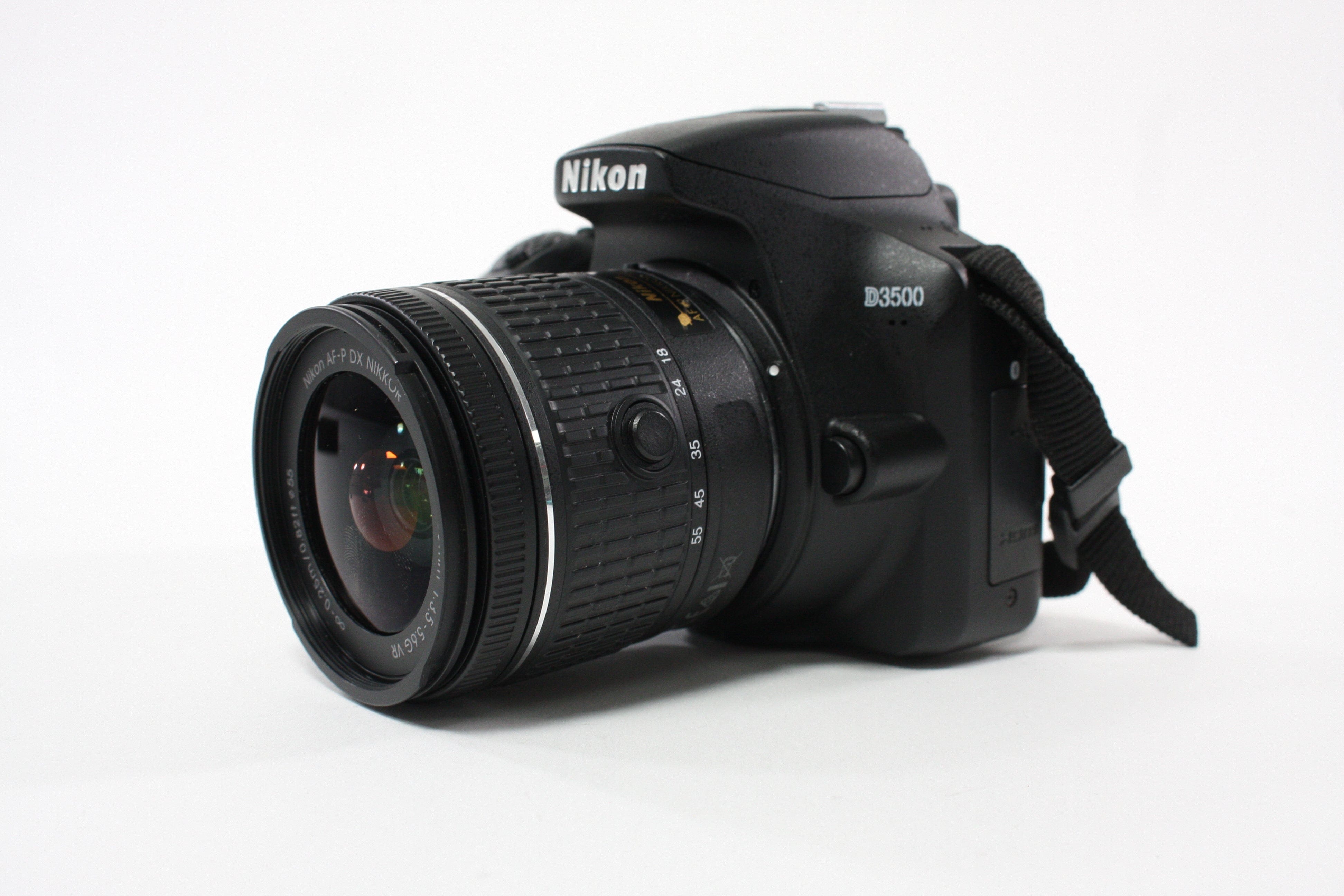 Nikon D3500 DSLR Camera with 18-55mm f/3.5-5.6G VR Lens Shutter Count 1,273