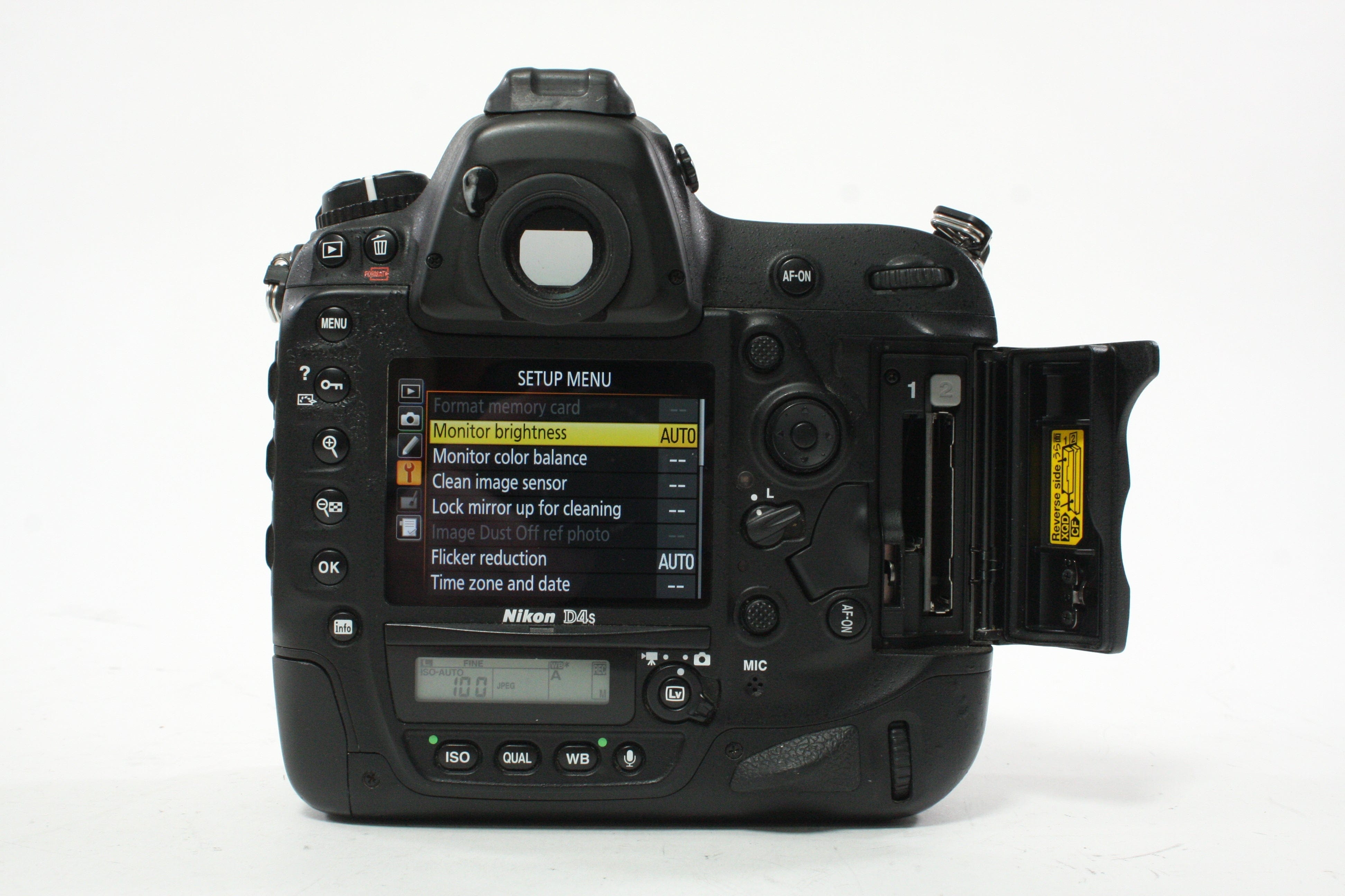 Nikon D4S DSLR Camera Body with a Shutter Count of 45,606