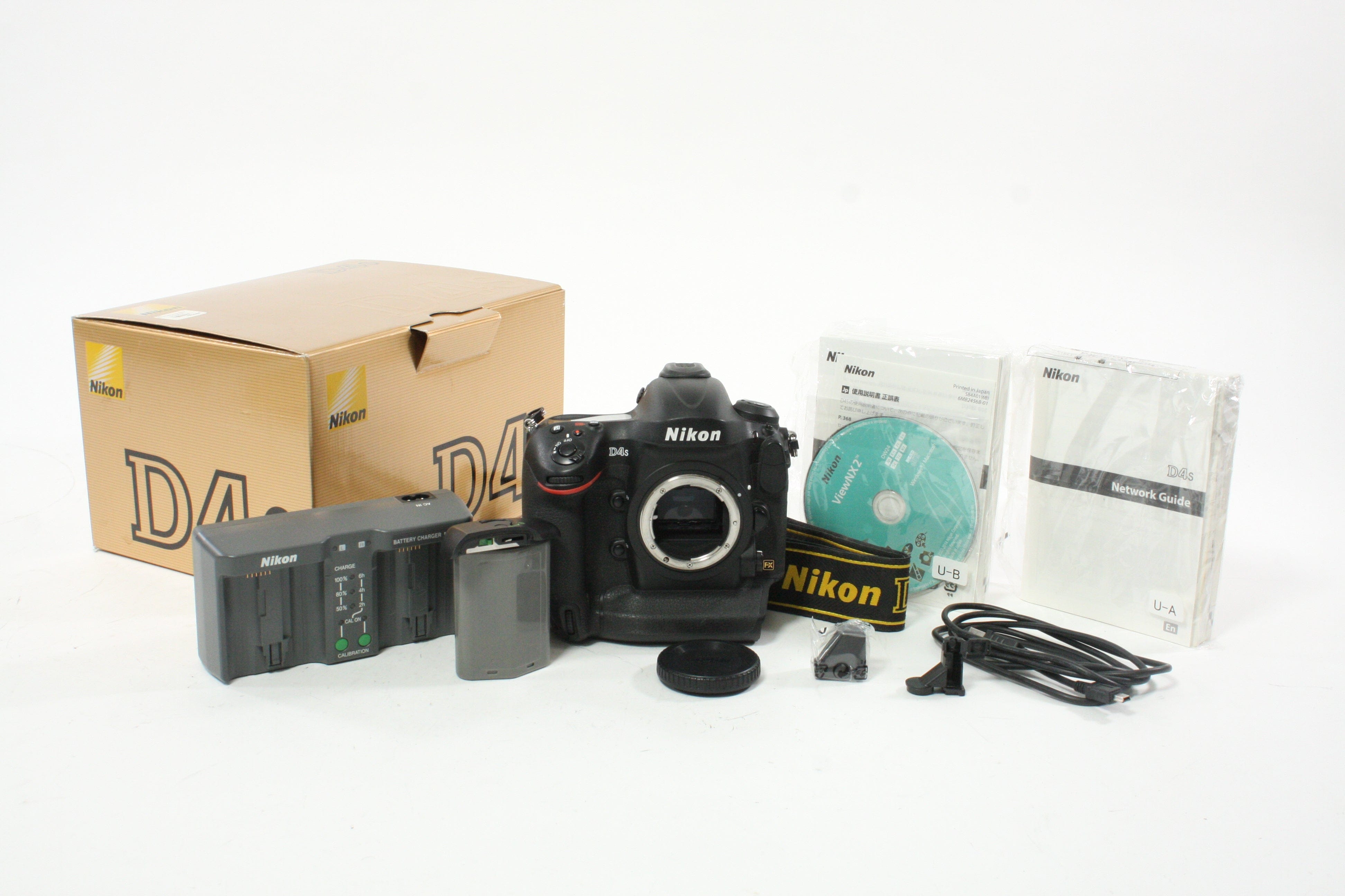 Nikon D4S DSLR Camera Body with a Shutter Count of 45,606