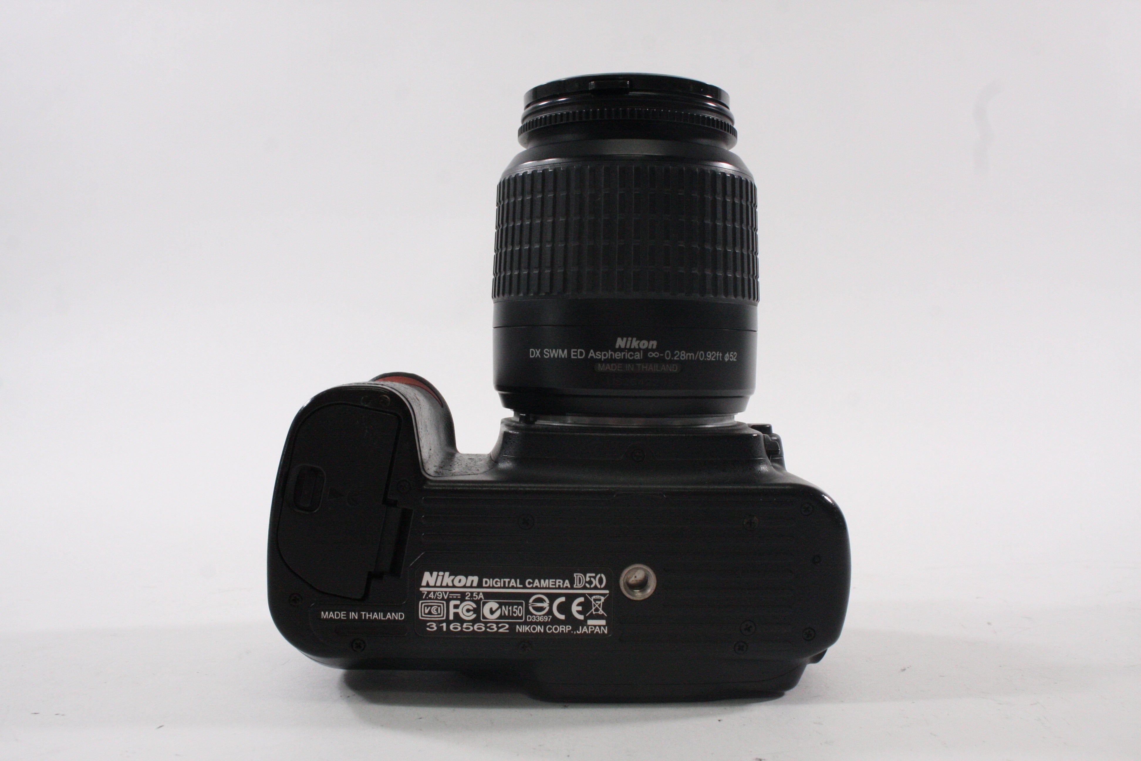 Nikon D50 DSLR Camera Body with 18-55mm f/3.5-5.6 ED G AF-S Lens SC# 6,292