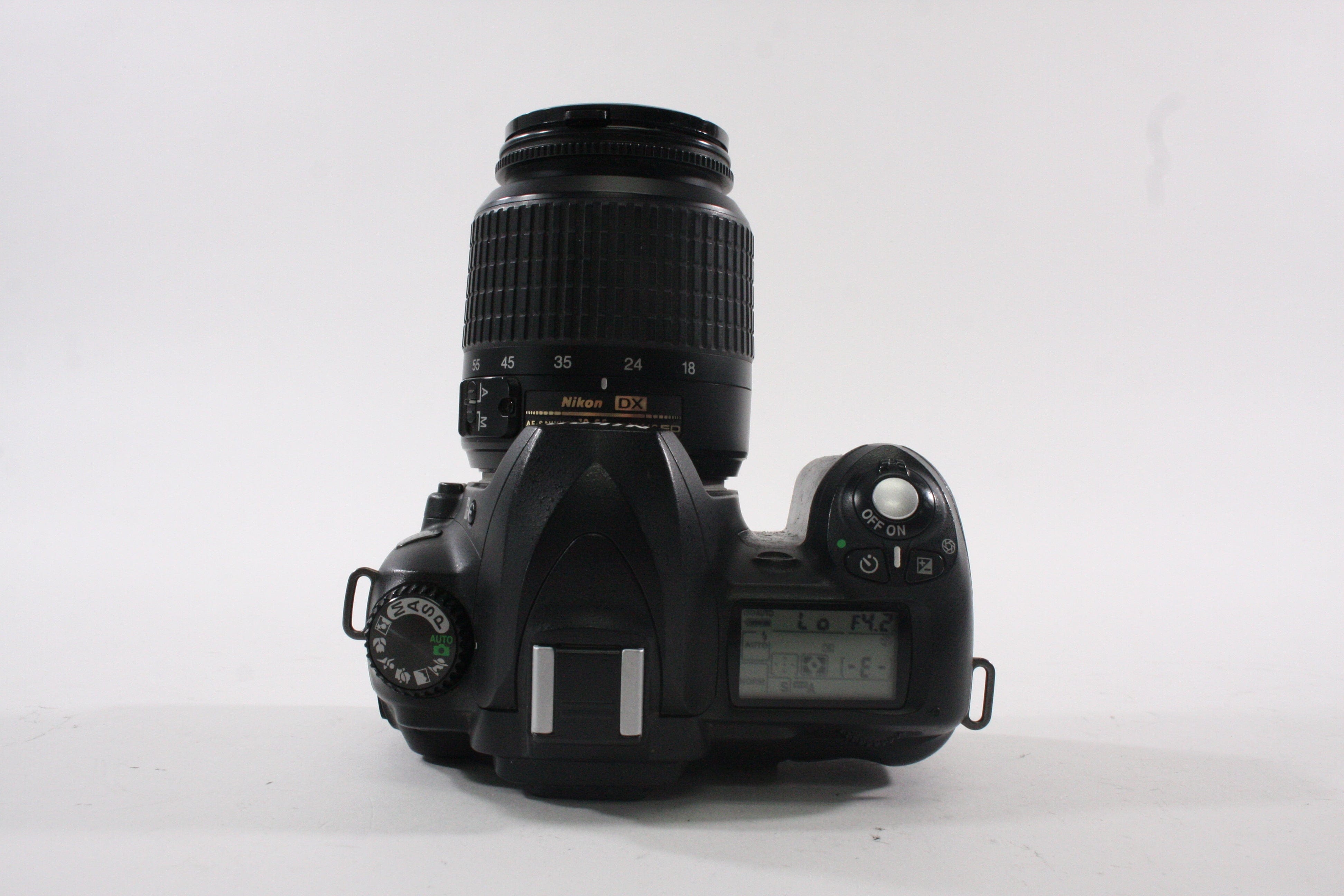 Nikon D50 DSLR Camera Body with 18-55mm f/3.5-5.6 ED G AF-S Lens SC# 6,292