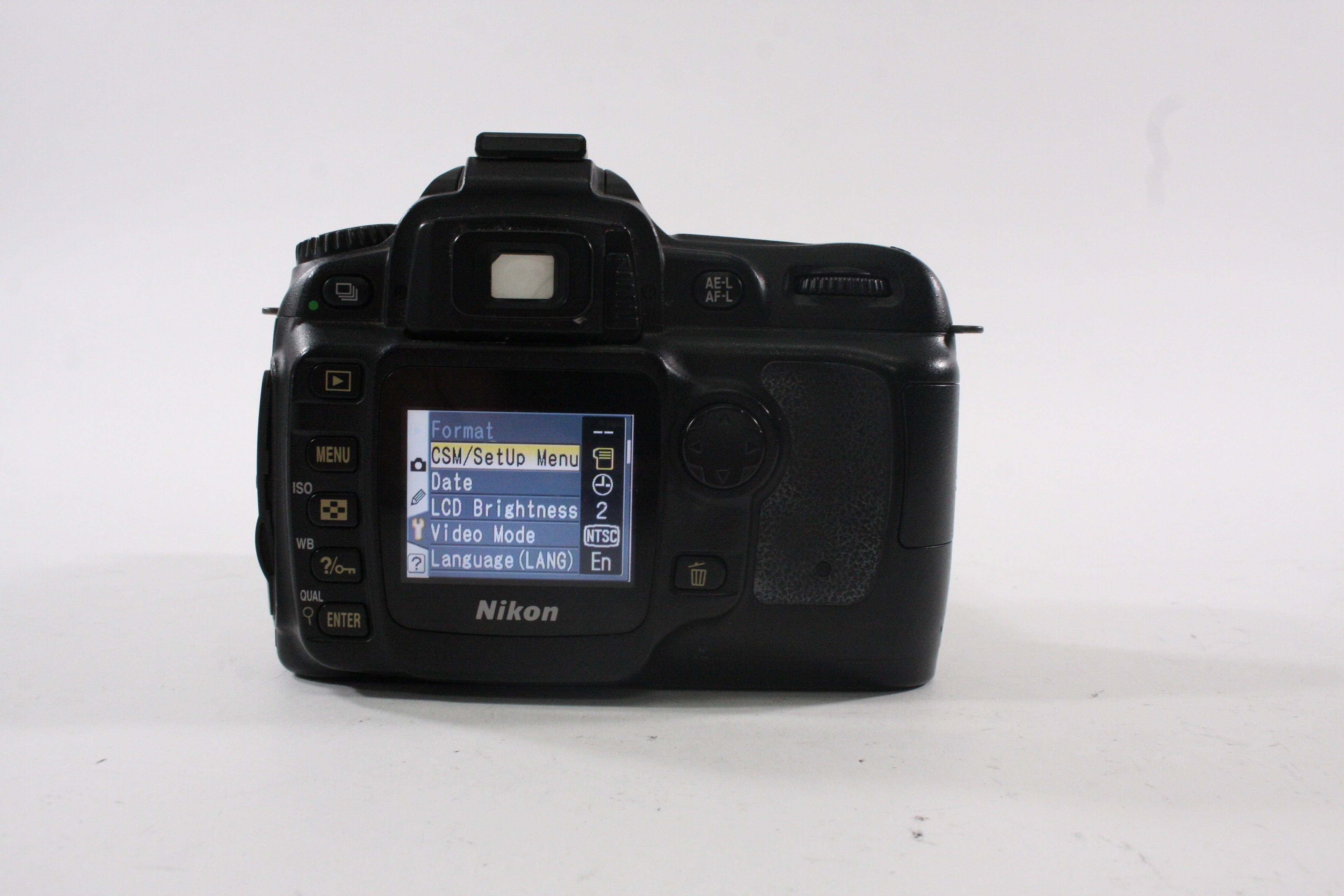 Nikon D50 DSLR Camera Body with 18-55mm f/3.5-5.6 ED G AF-S Lens SC# 6,292