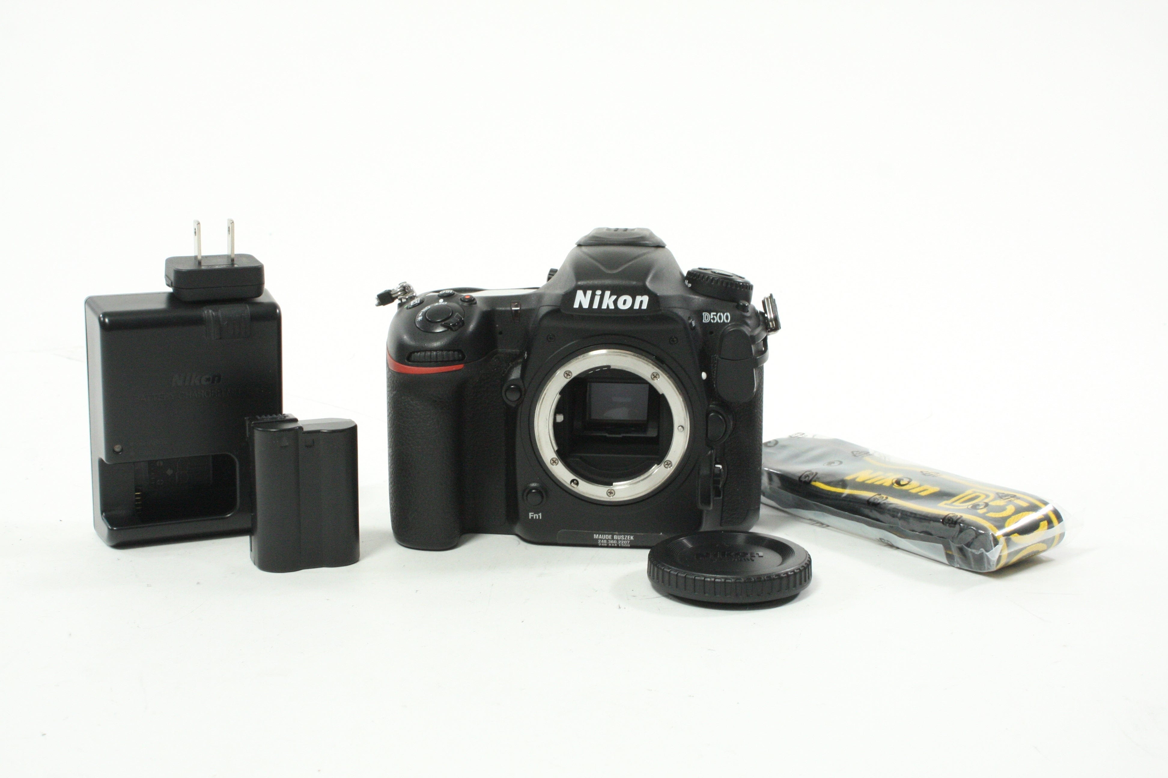 Nikon D500 DSLR Camera Body with a Shutter count of 76,319