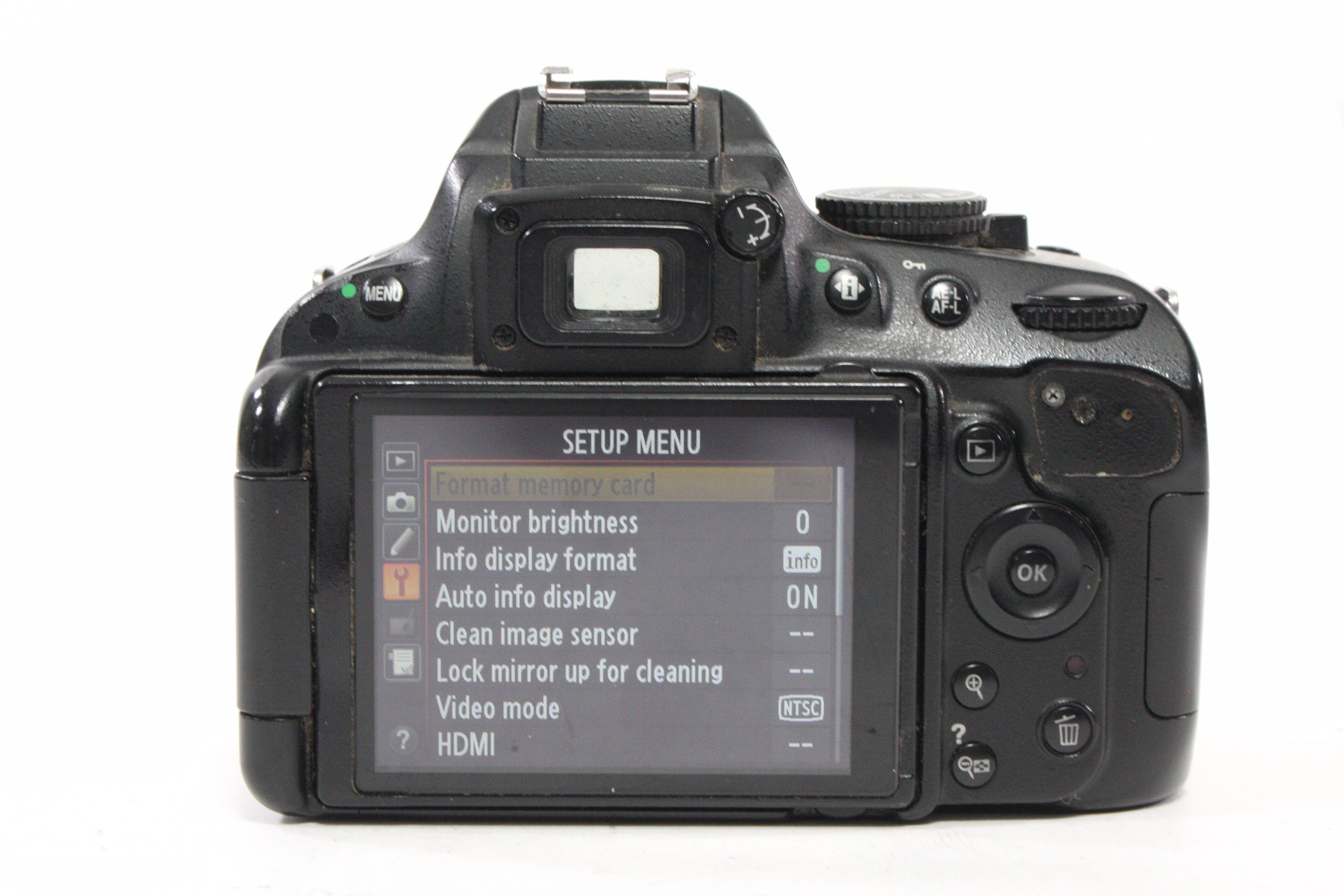 Nikon D5100 DSLR Camera Body with Shutter Count of 113,159