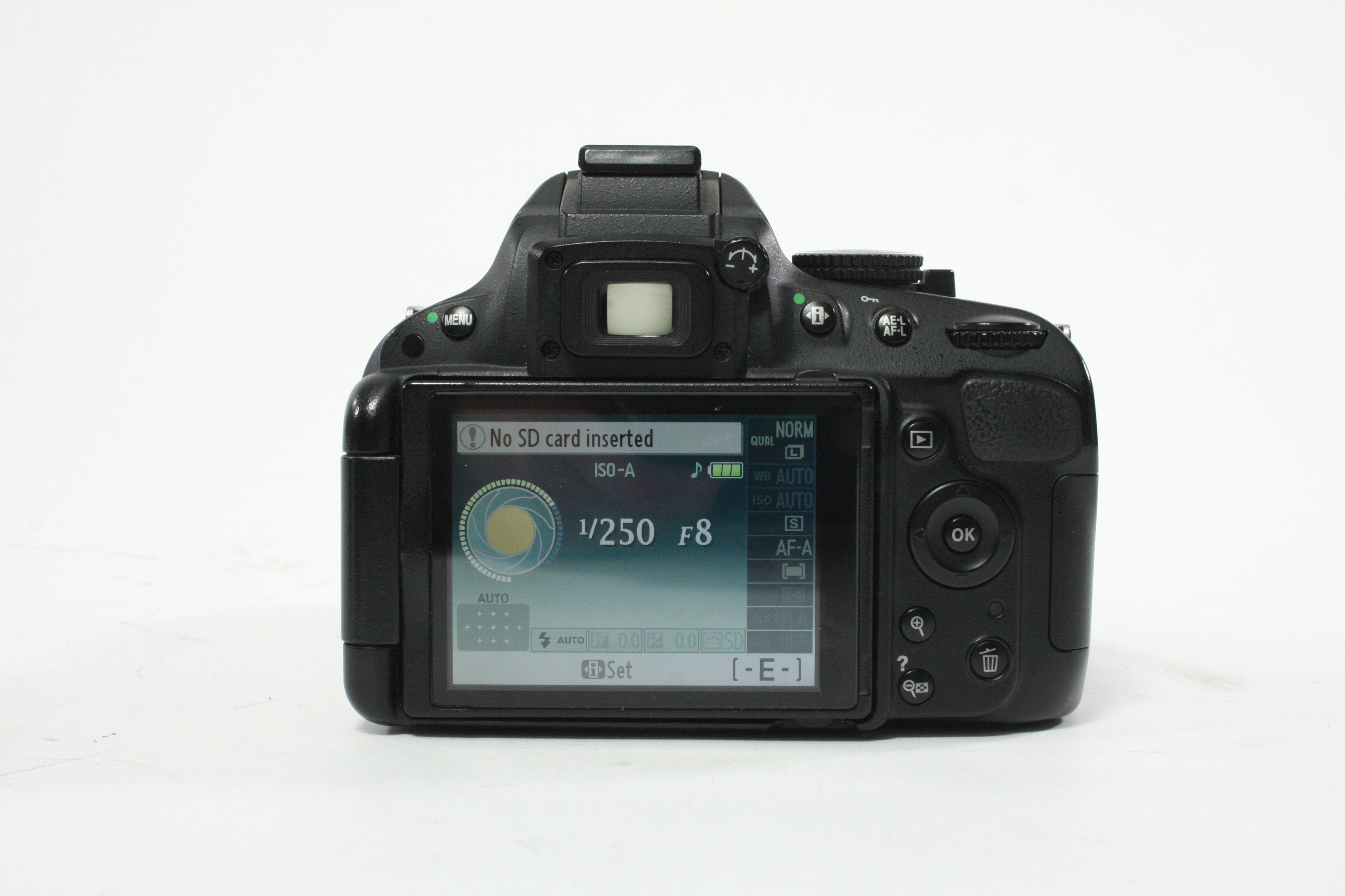 Nikon D5100 DSLR Camera with 18-55mm f/3.5-5.6 G DX VR SWM Lens SC 31,270