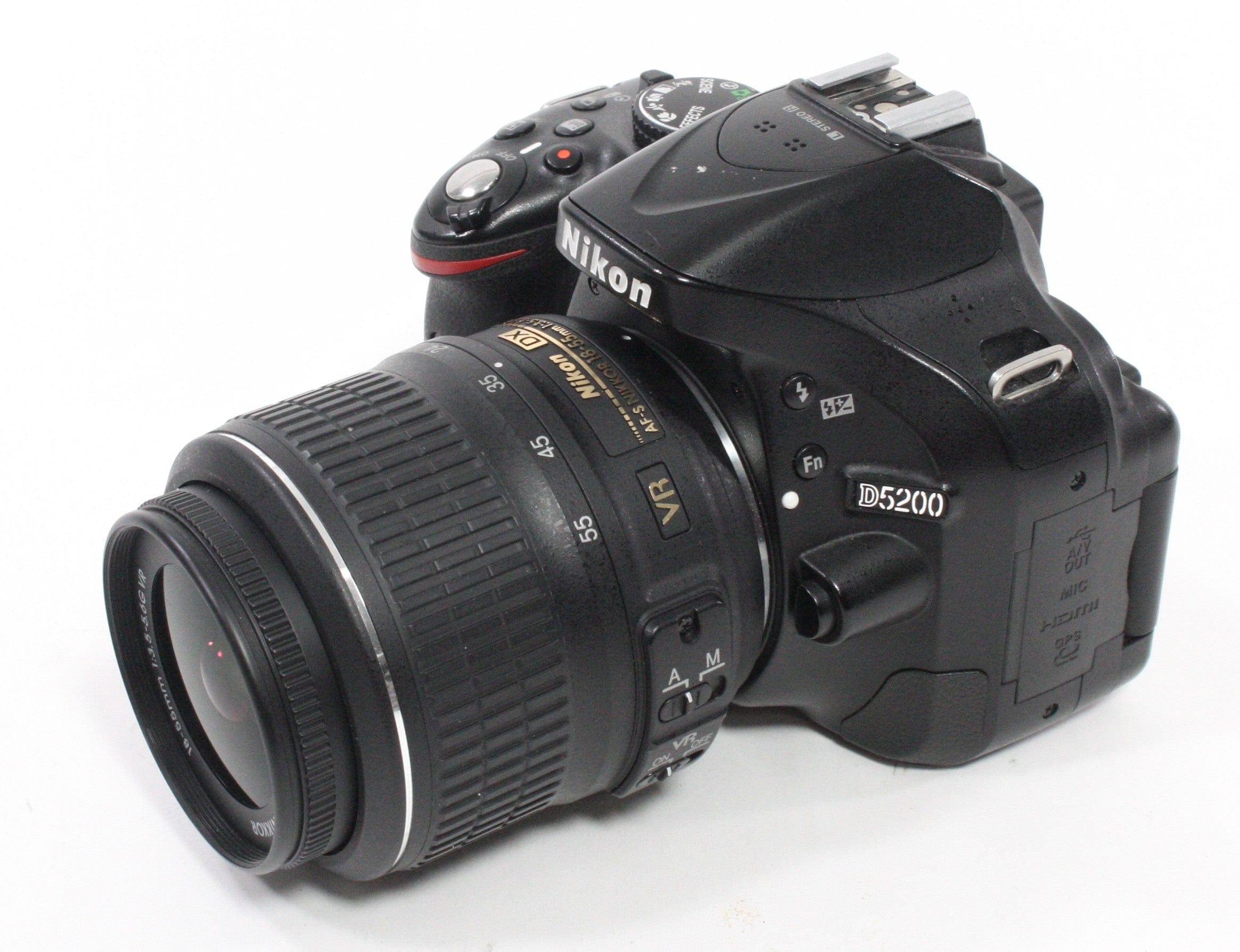 Nikon D5200 Digital Camera with 18-55mm f/3.5-5.6 VR Lens SC#10,887