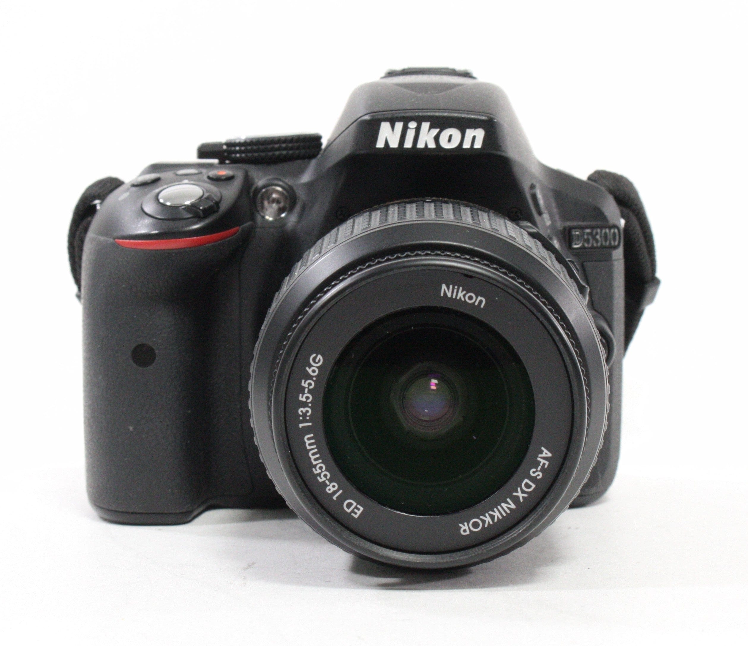 Nikon D5300 Digital SLR with 18-55mm f/3.5-5.6G Lens Shutter Count 3,192
