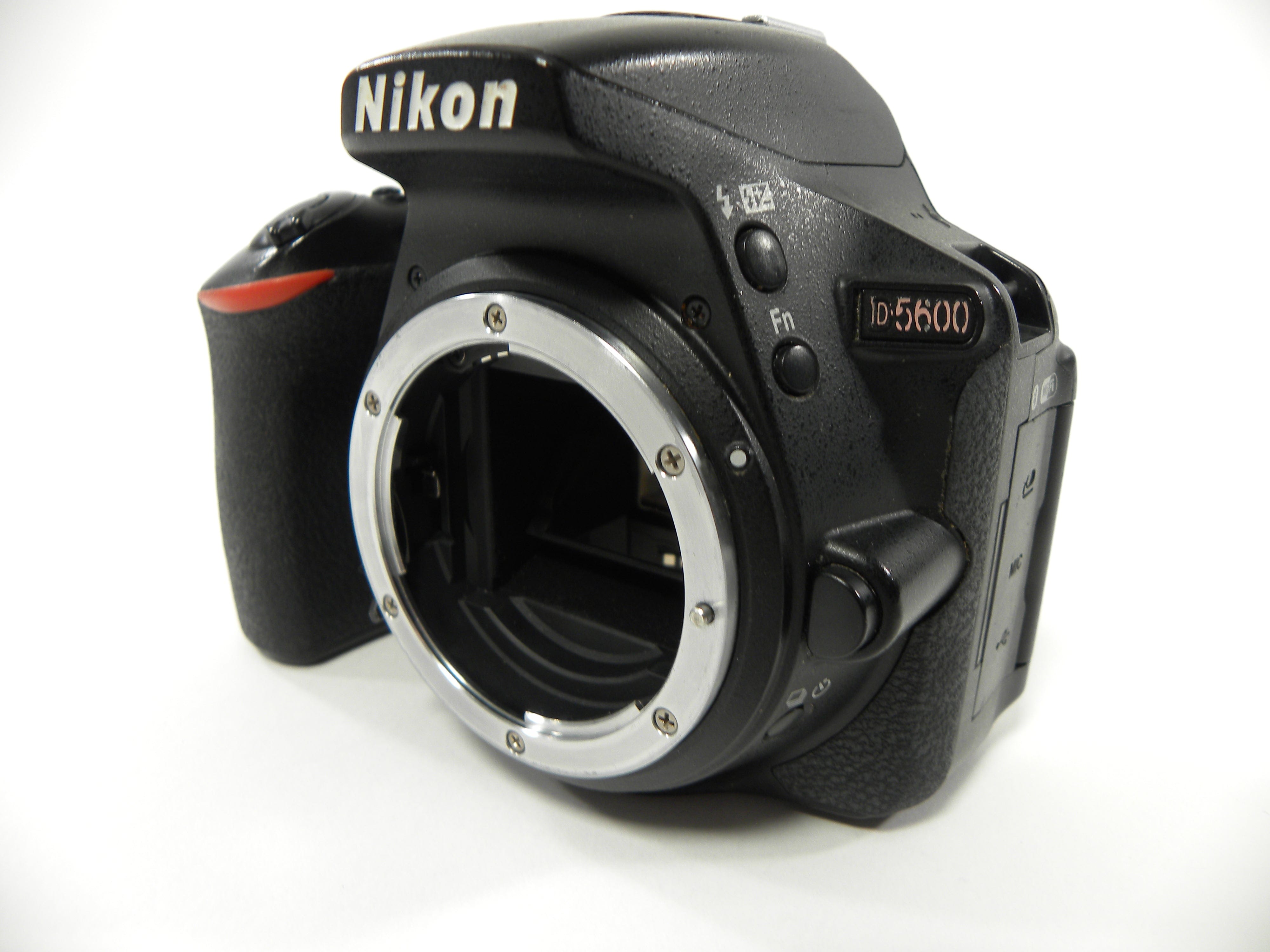 Nikon D5600 24.1mp Digital SLR Body Only Shutter Ct. 11,448