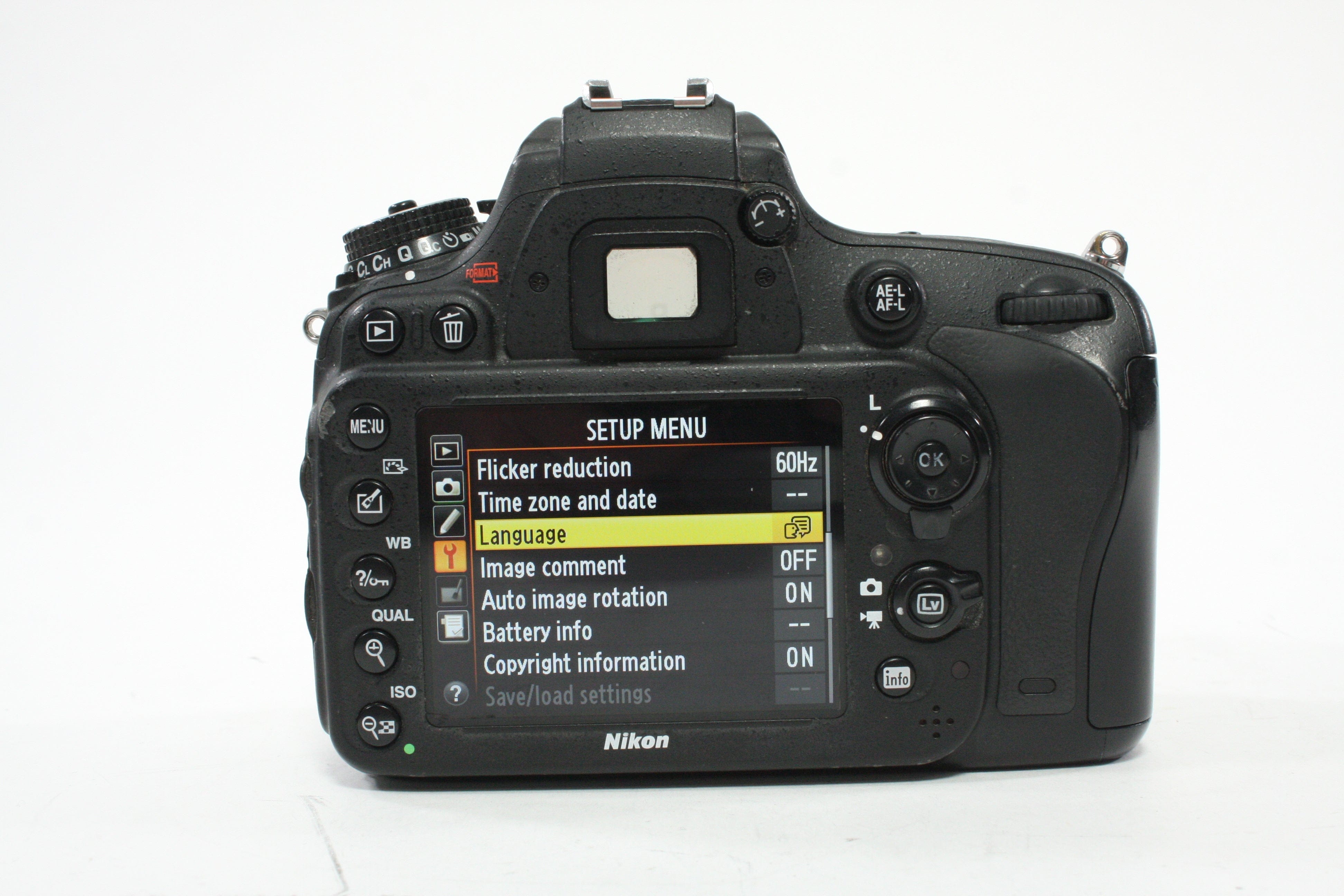 Nikon D610 DSLR Camera Body with a Shutter Count of 130,983