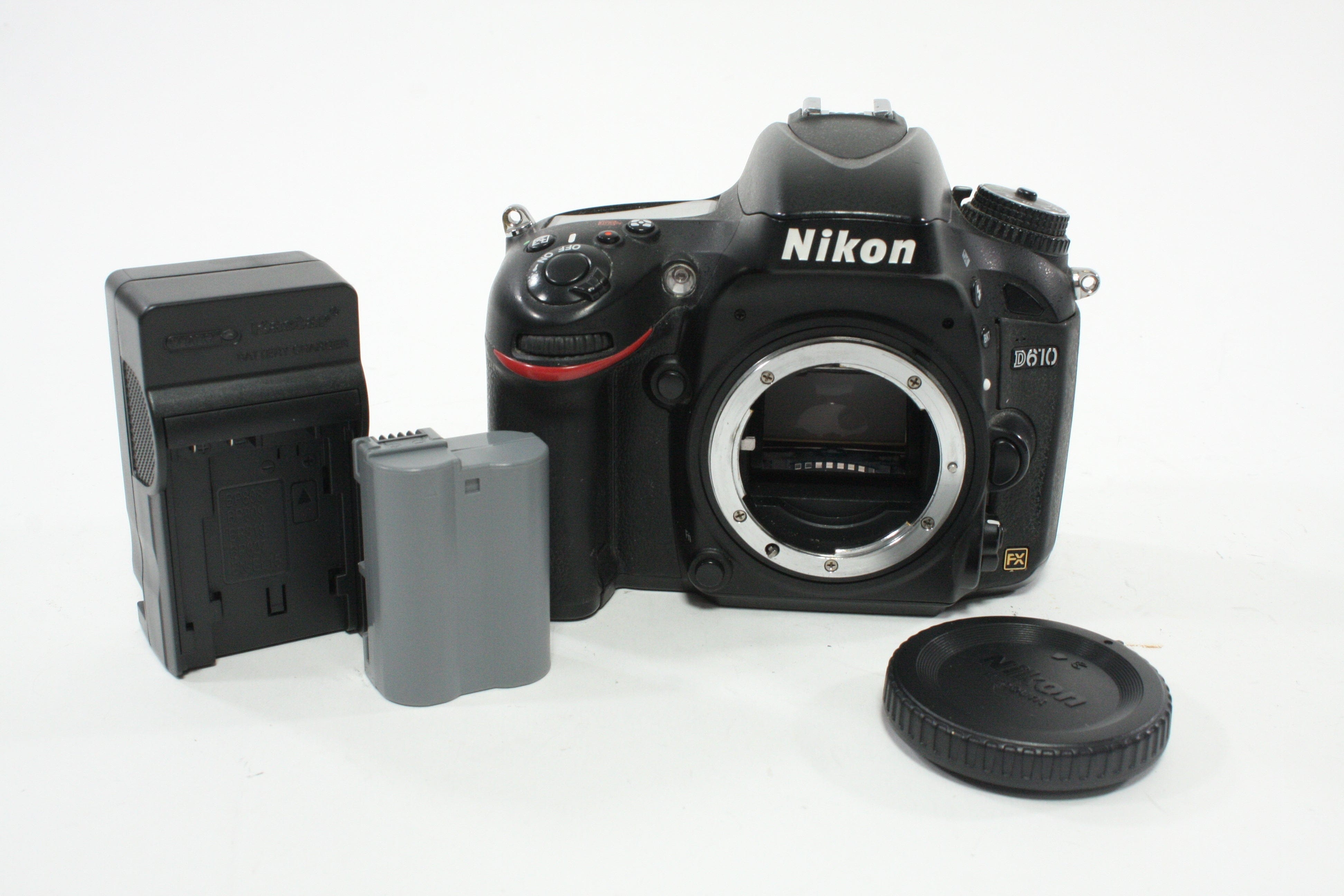 Nikon D610 DSLR Camera Body with a Shutter Count of 130,983