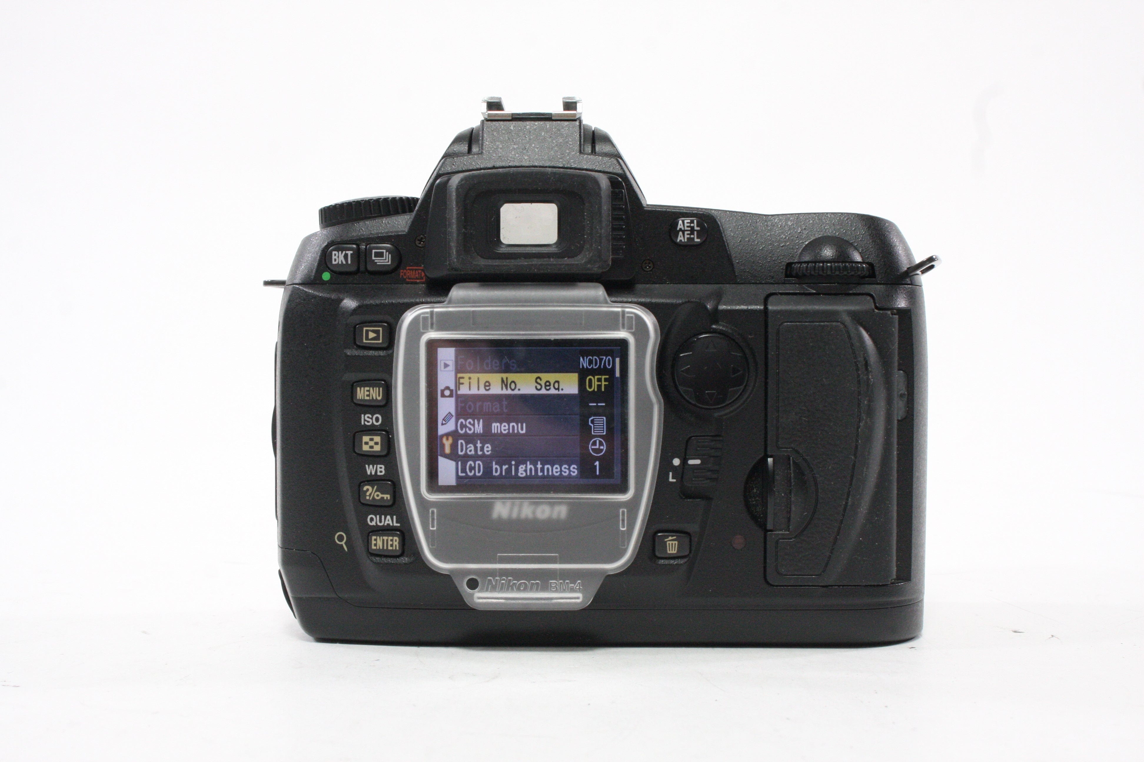Nikon D70 DSLR Camera Body with Shutter Count of 3,905