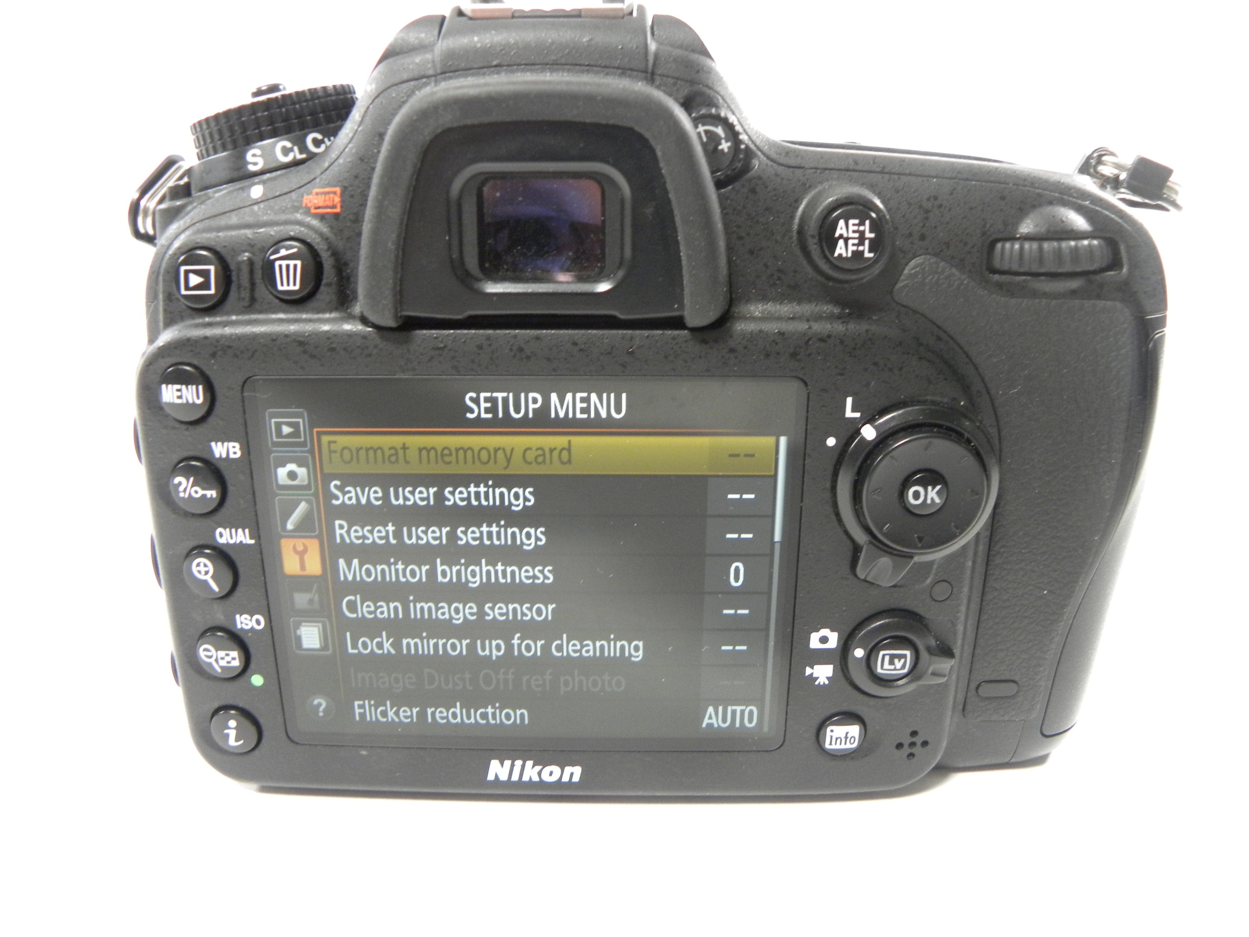 Nikon D7100 24.1mp Digital SLR Body Only Shutter Ct. 8,296
