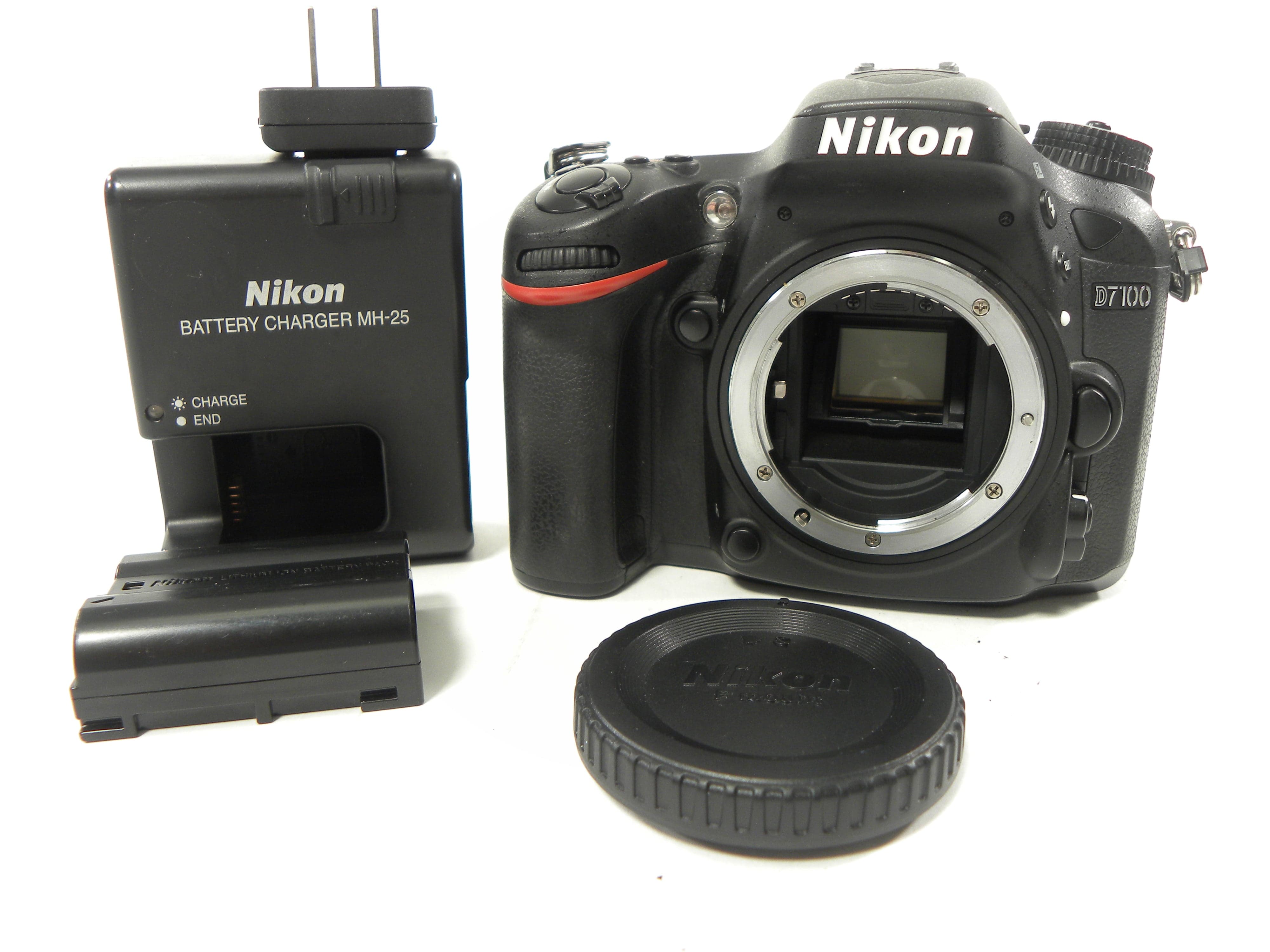 Nikon D7100 24.1mp Digital SLR Body Only Shutter Ct. 8,296