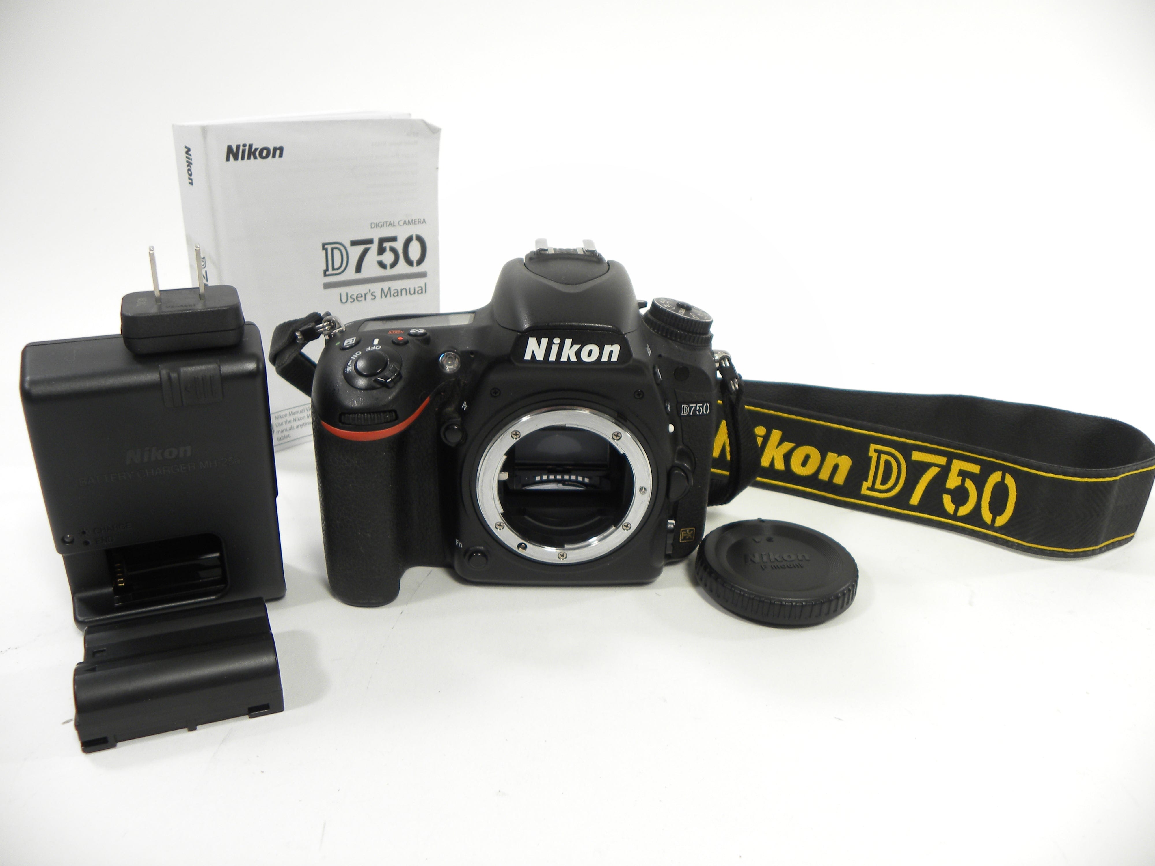 Nikon D750 24.3mp Digital SLR Body Only Shutter Ct. 18,851