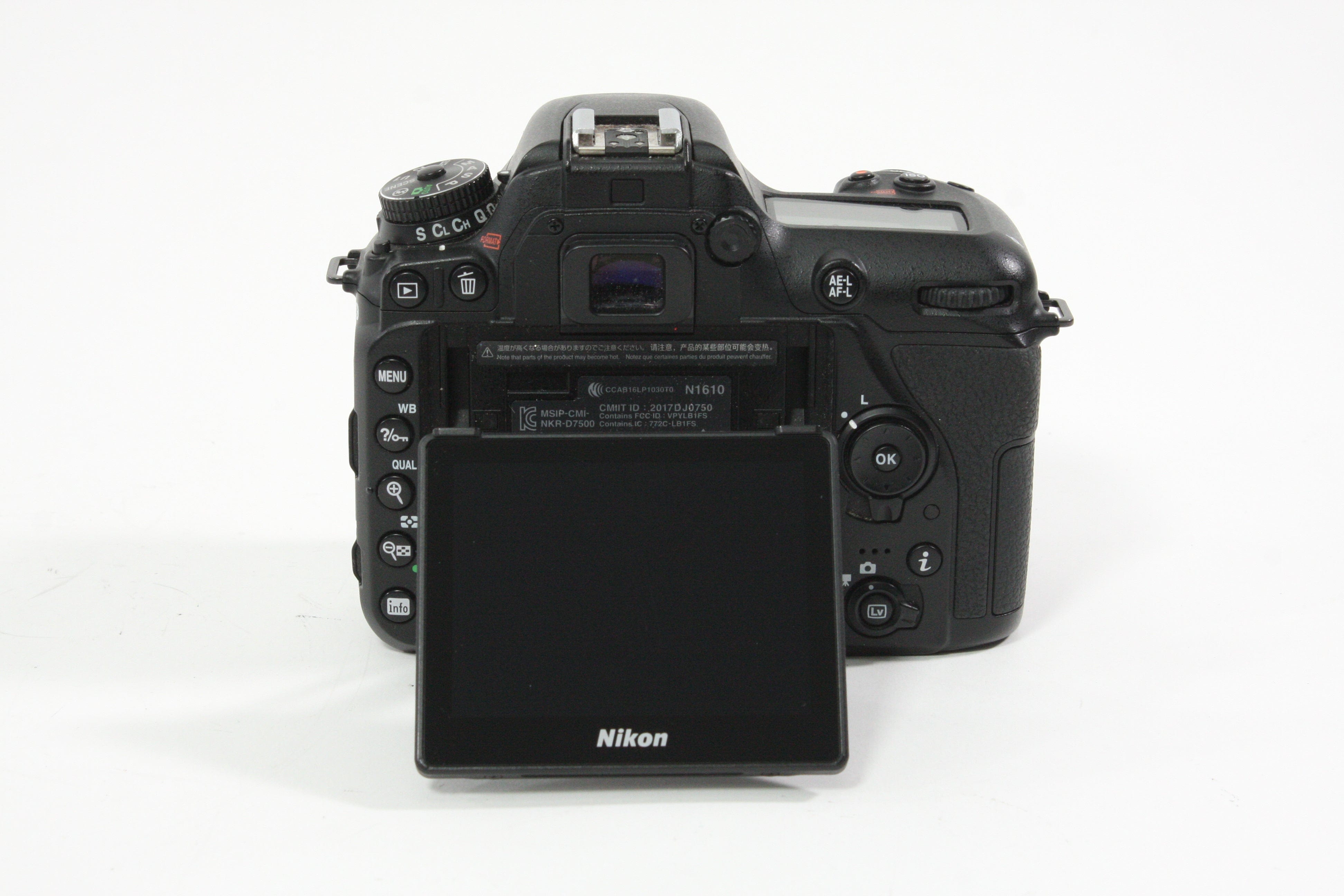 Nikon D7500 Body Only - Shutter Count 11881