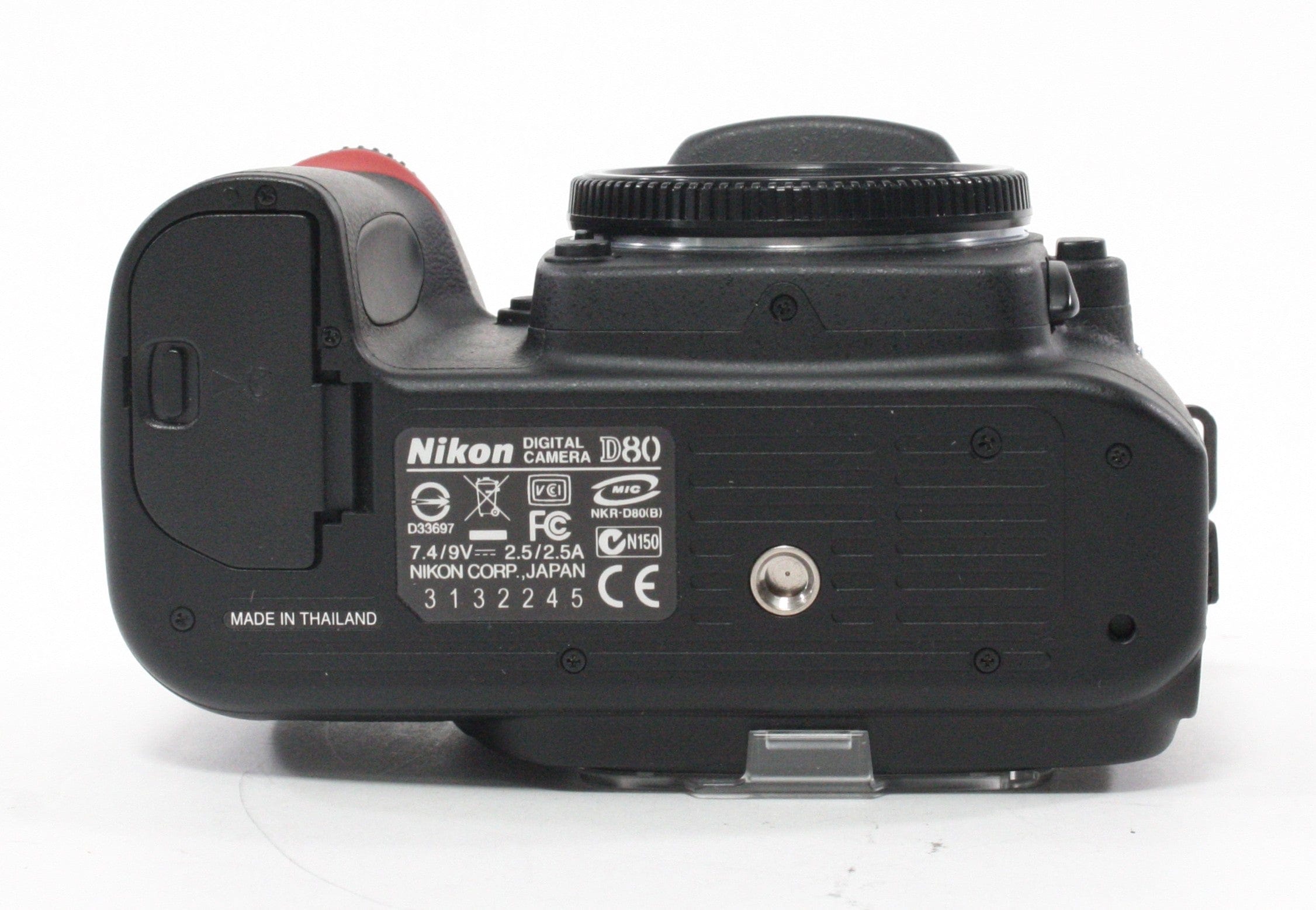 Nikon D80 (AS IS) Shutter Count 309
