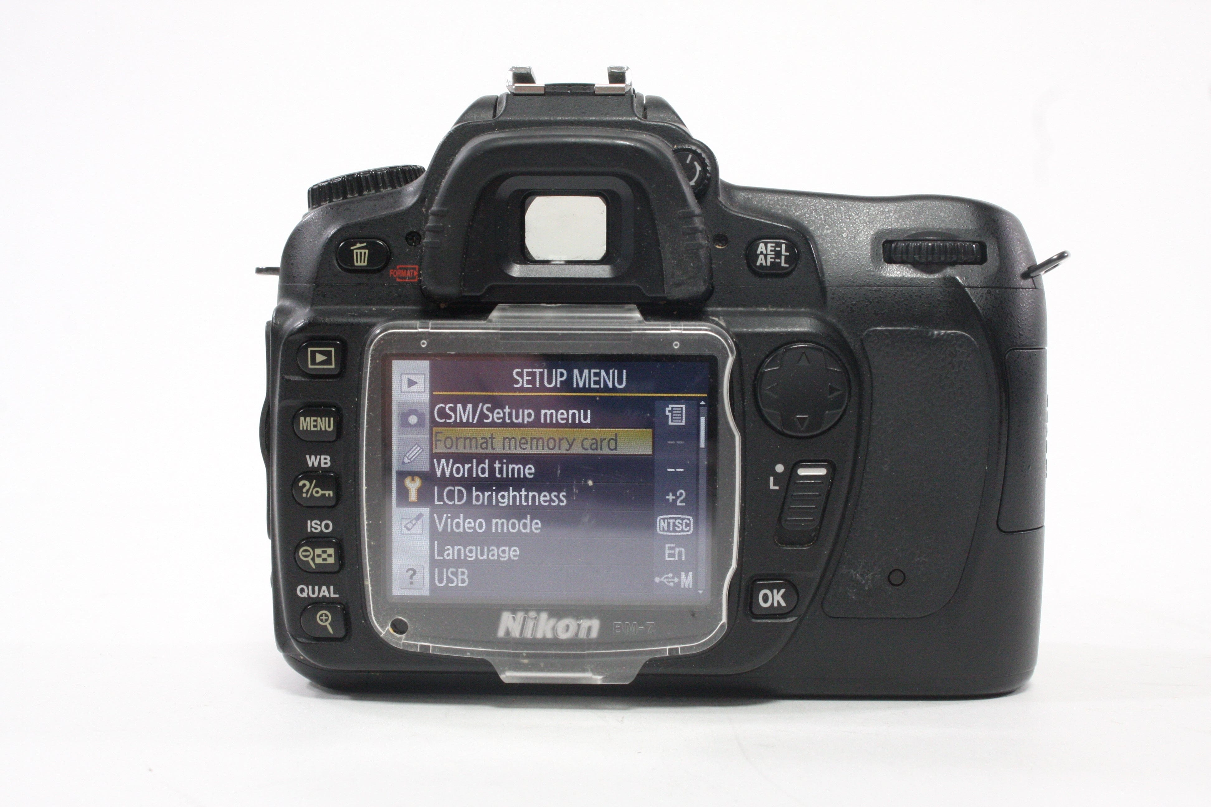 Nikon D80 DSLR Camera Body with a Shutter Count of 11,878