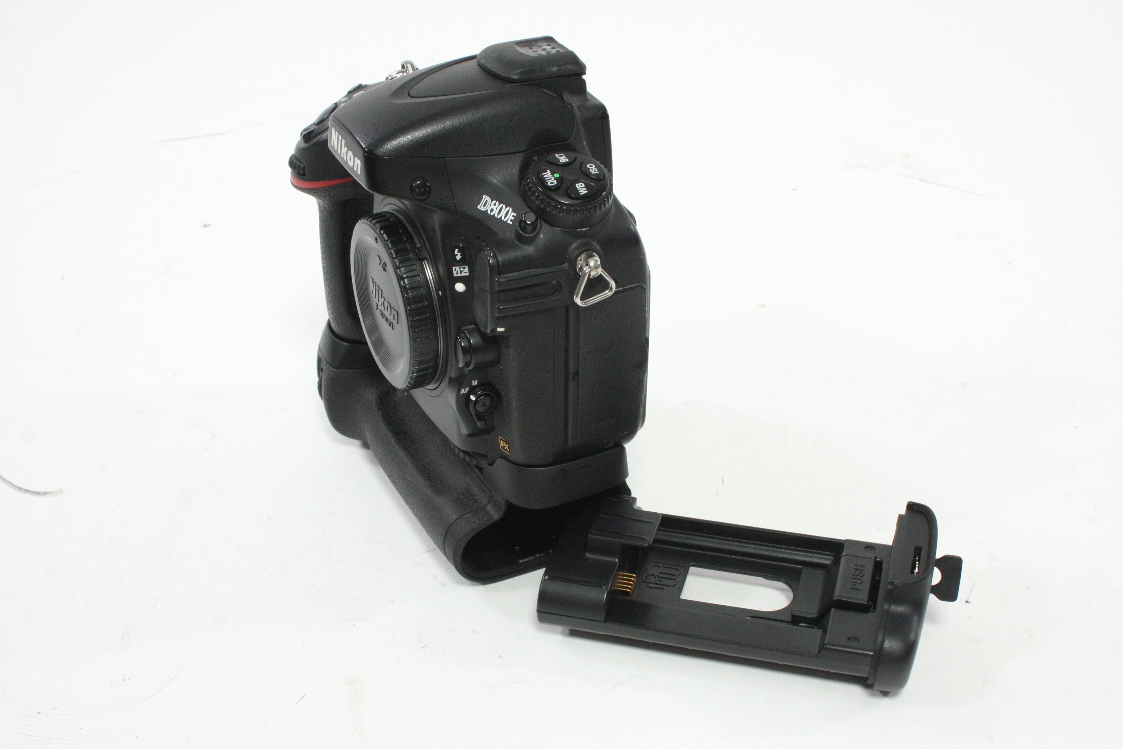Nikon D800E DSLR Camera Body with MB-D12 Battery Grip with Shutter Count 112,269