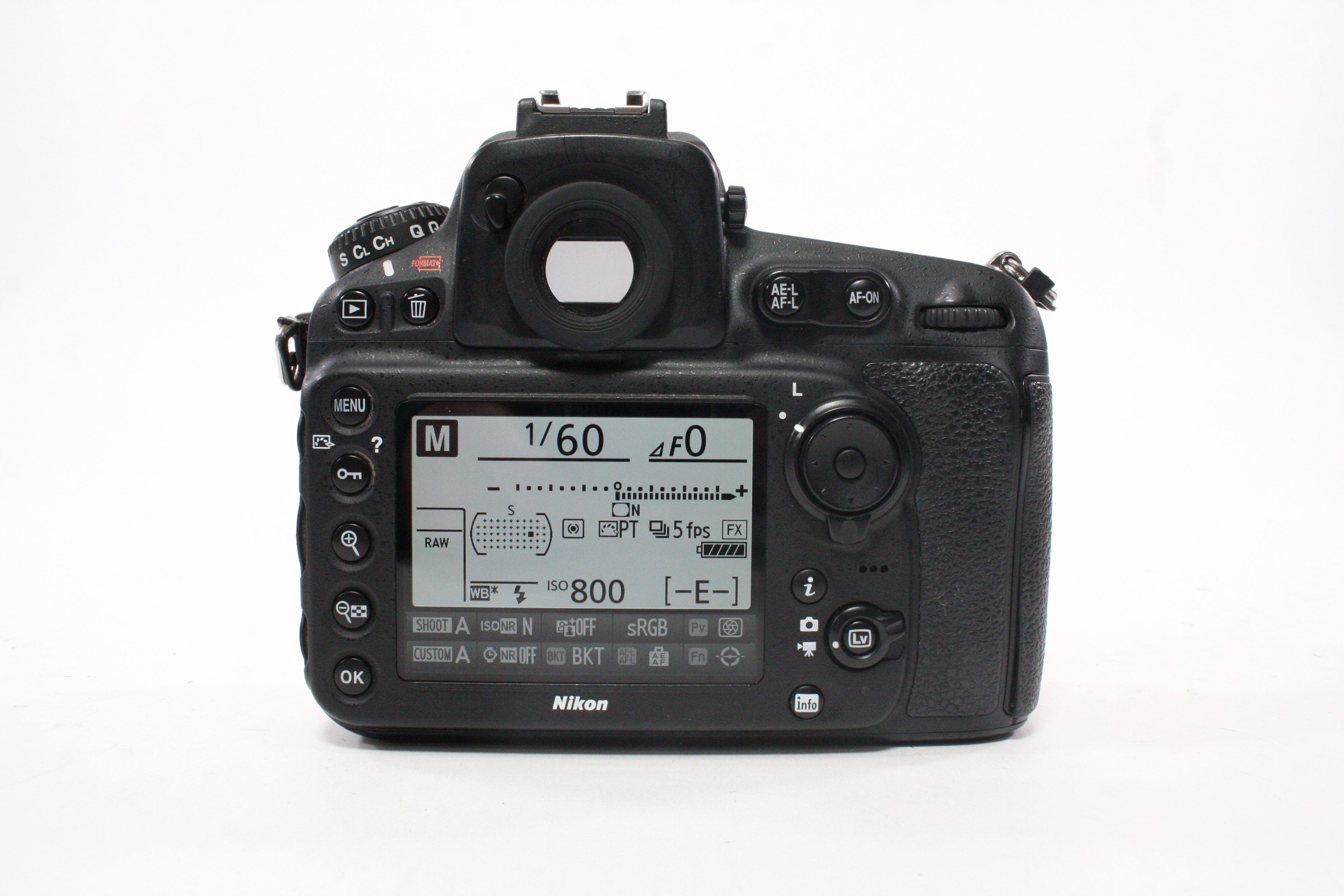 Nikon D810 DSLR Camera Body with a Shutter Count of 79,661