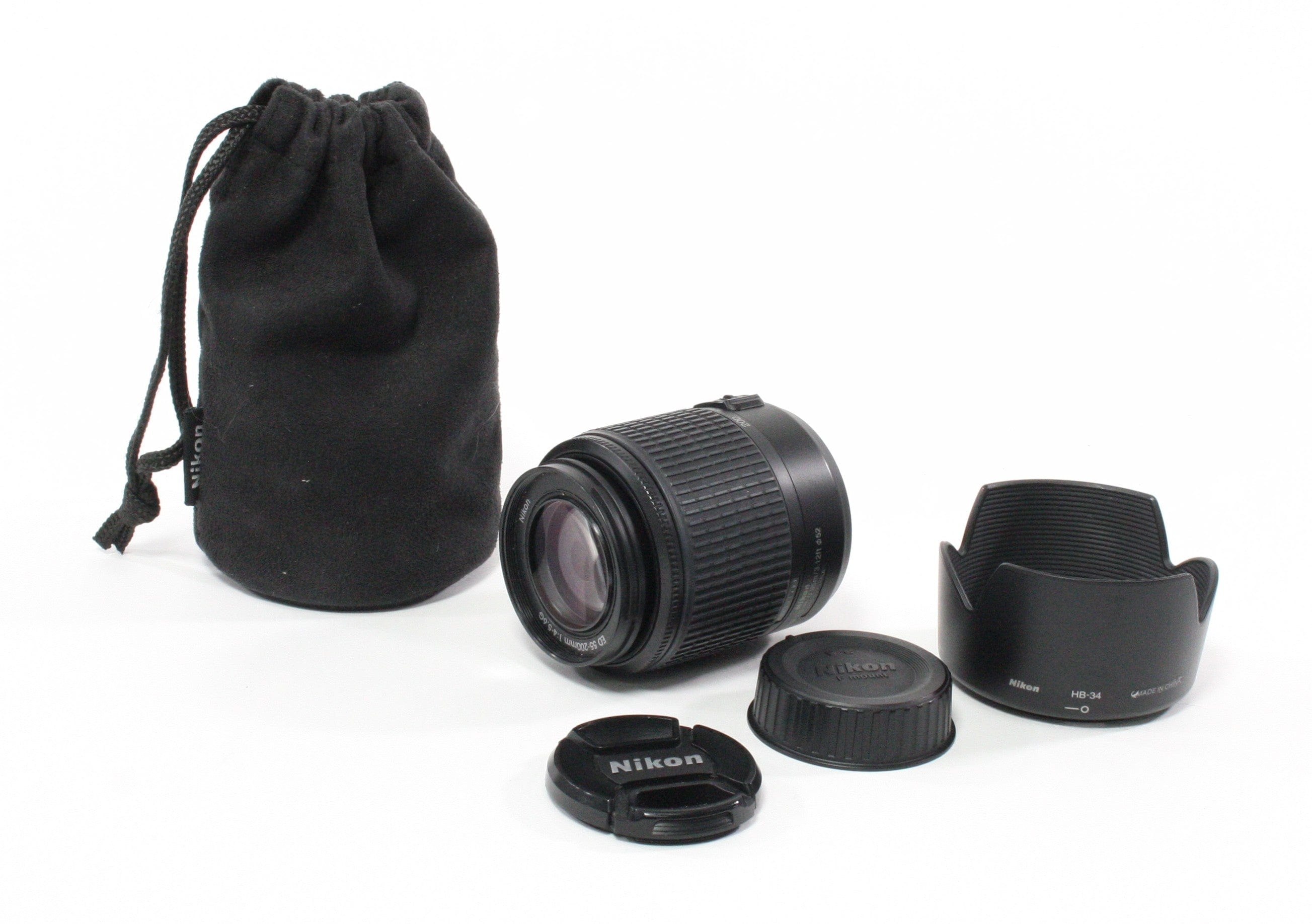Nikon DX 55-200mm f/4-5.6G ED Lens for Nikon F Mount