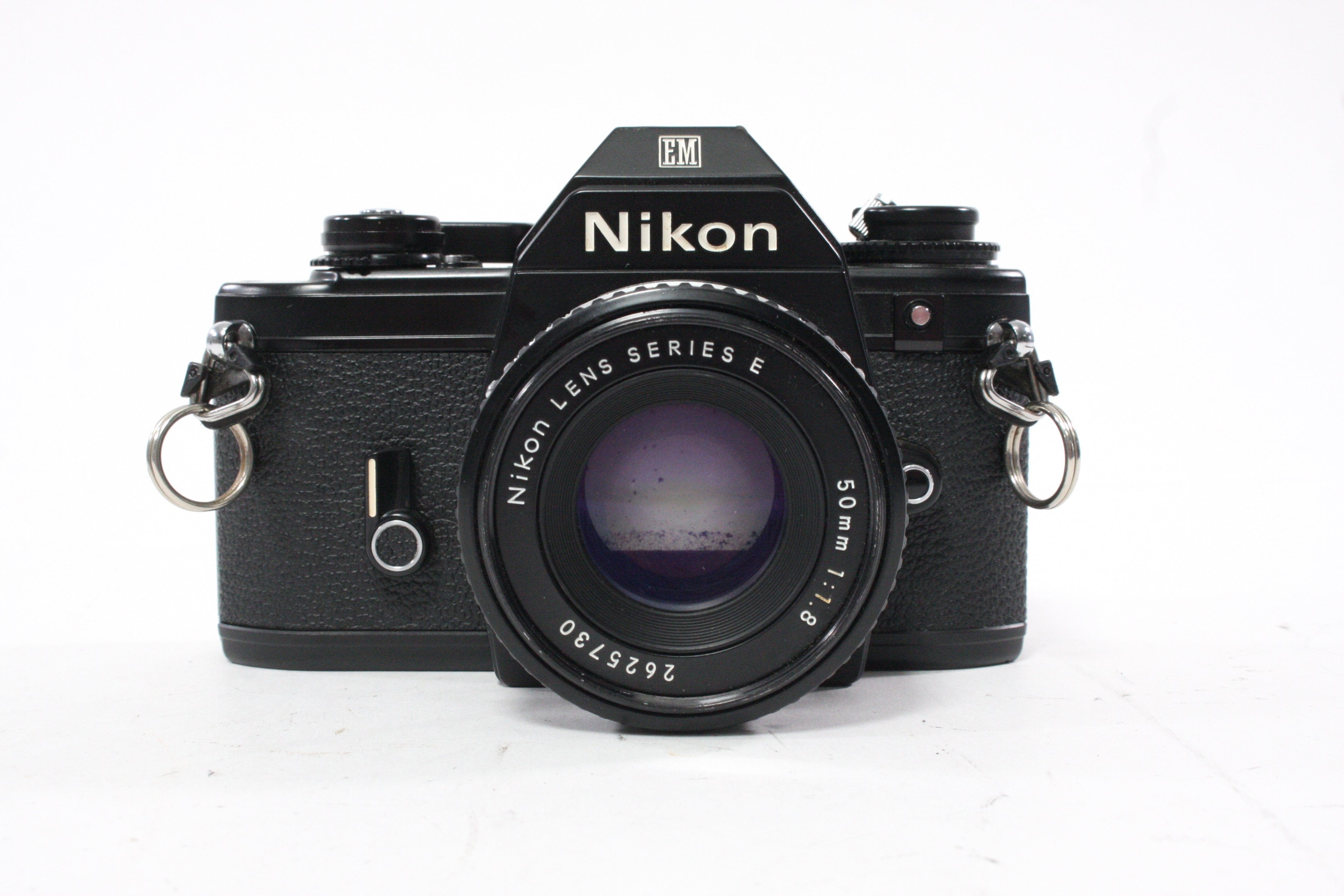 Nikon EM 35mm Camera with 50mm f/1.8 E Series Lens
