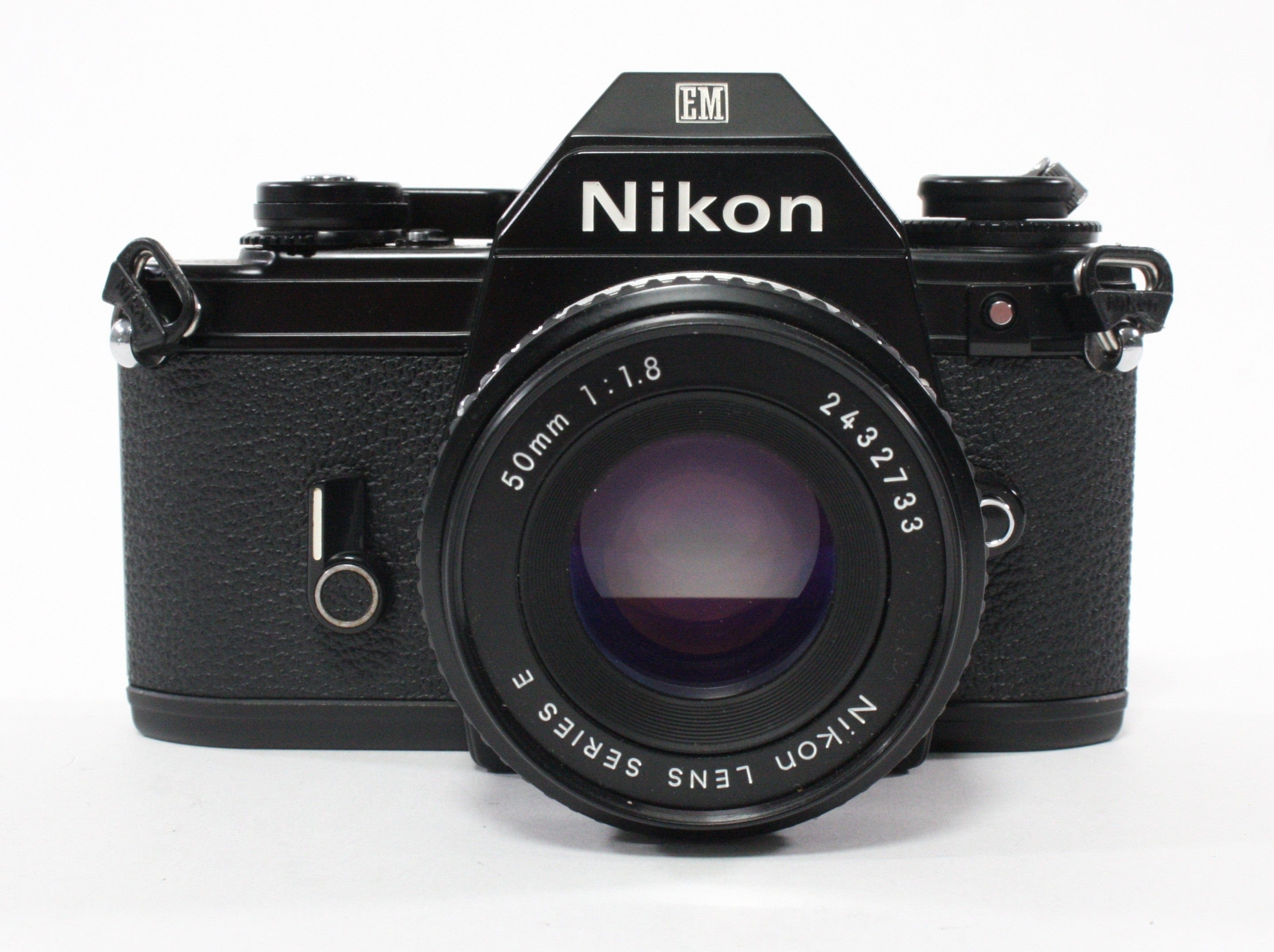 Nikon EM 35mm Camera with 50mm f/1.8 E Series Lens