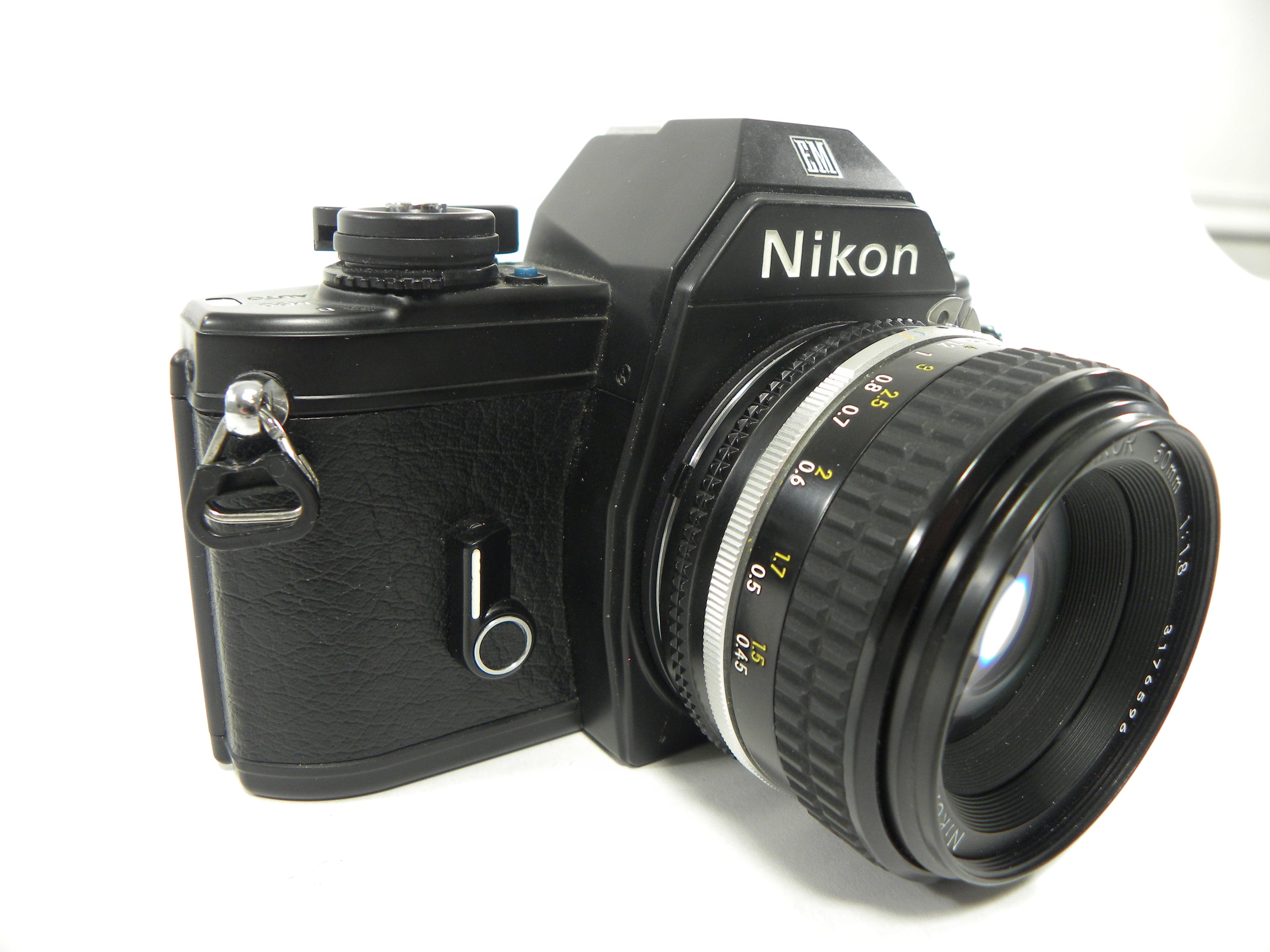 Nikon EM 35mm SLR w/50mm f1.8