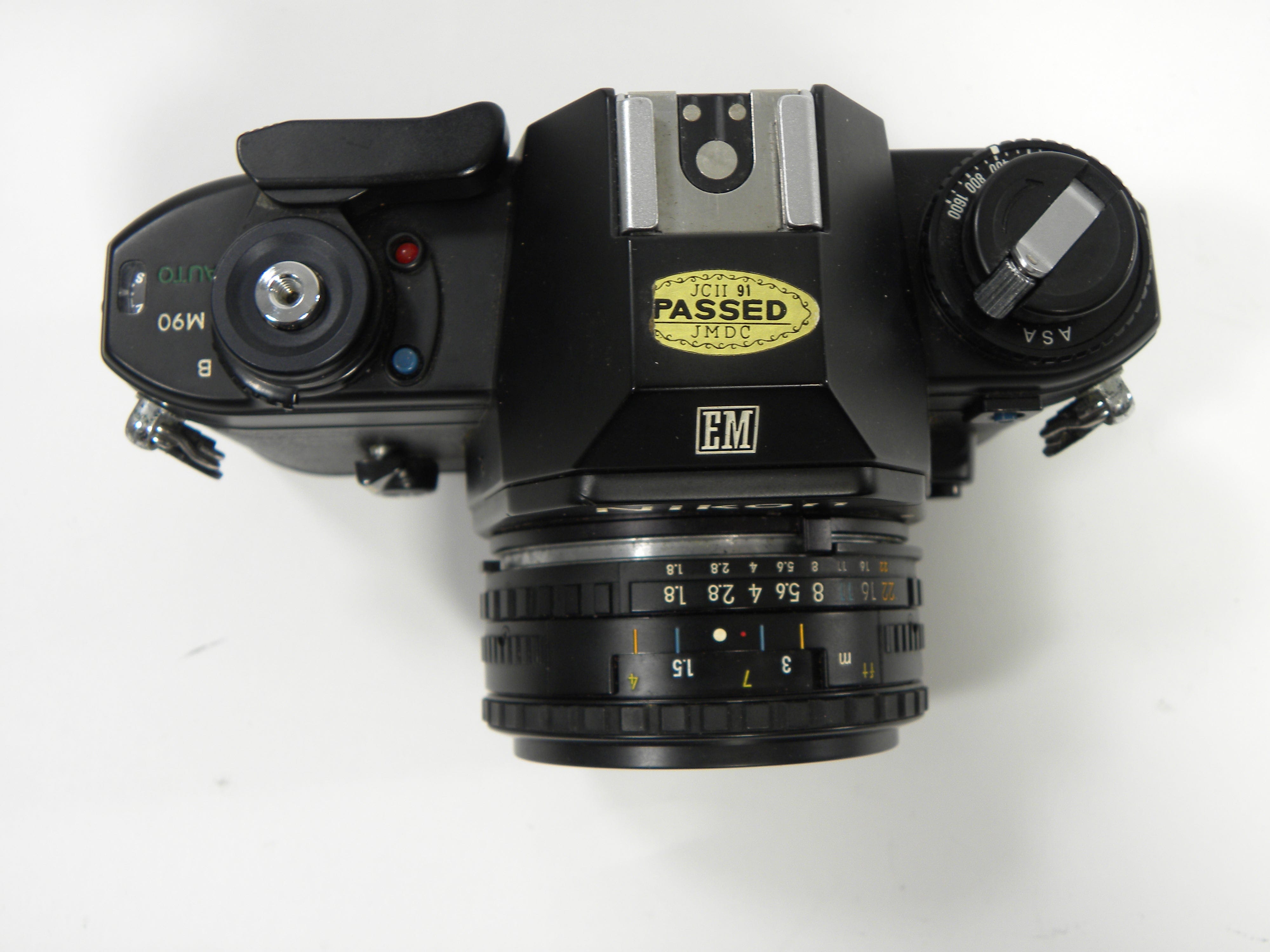 Nikon EM 35mm SLR w/50mm f1.8 AS IS! READ